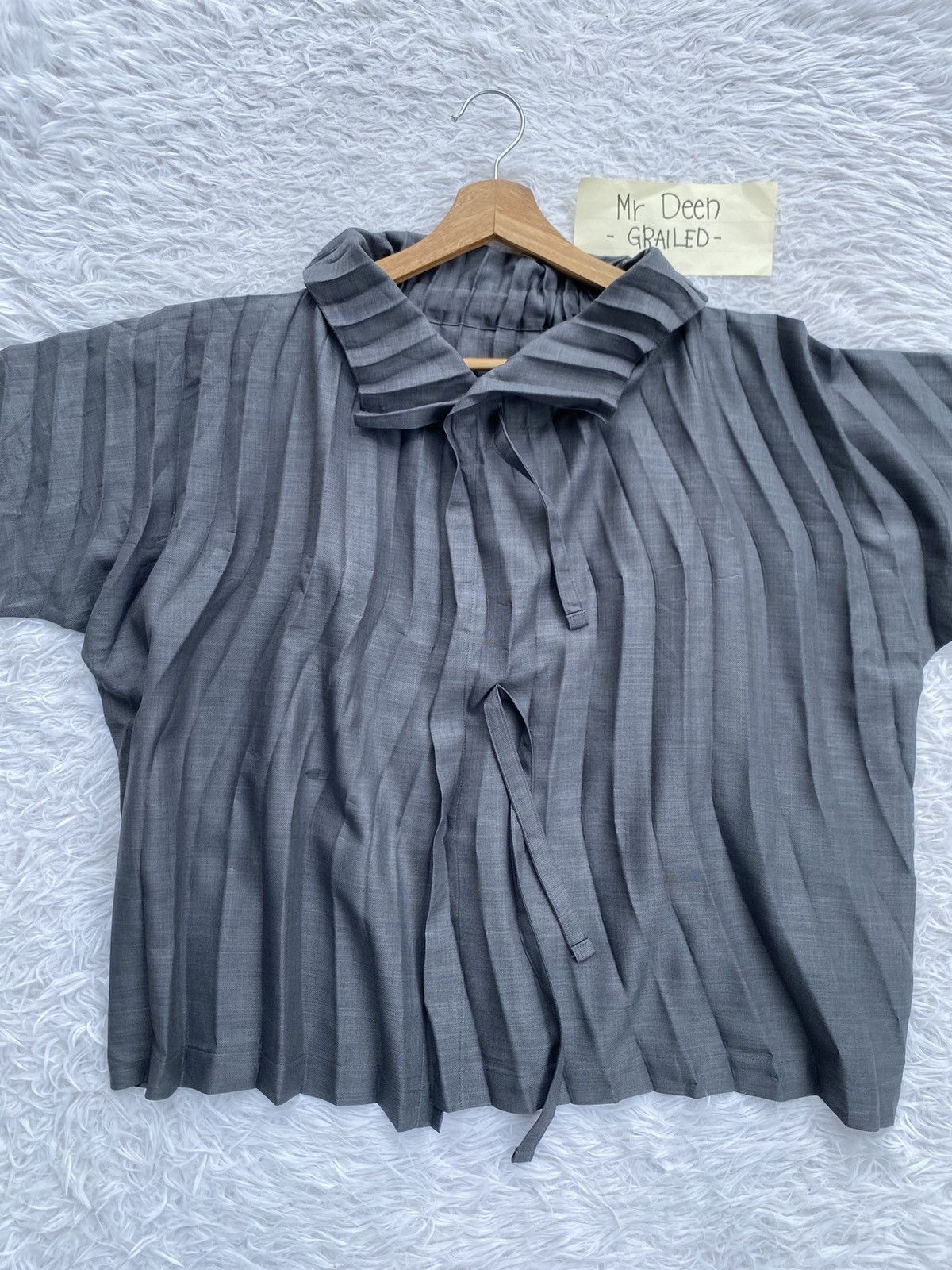Issey Miyake Rare Issey Miyake IM Pleated Blouse Size M / US 6-8 / IT 42-44 - 6 Thumbnail