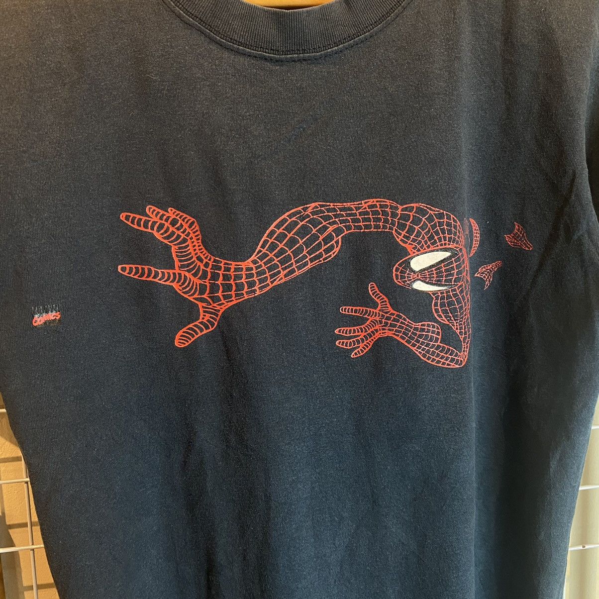 Marvel Comics × Vintage Vintage nicely faded Y2K Spider-Man Marvel Comics T-shirt Size US S / EU 44-46 / 1 - 5 Thumbnail