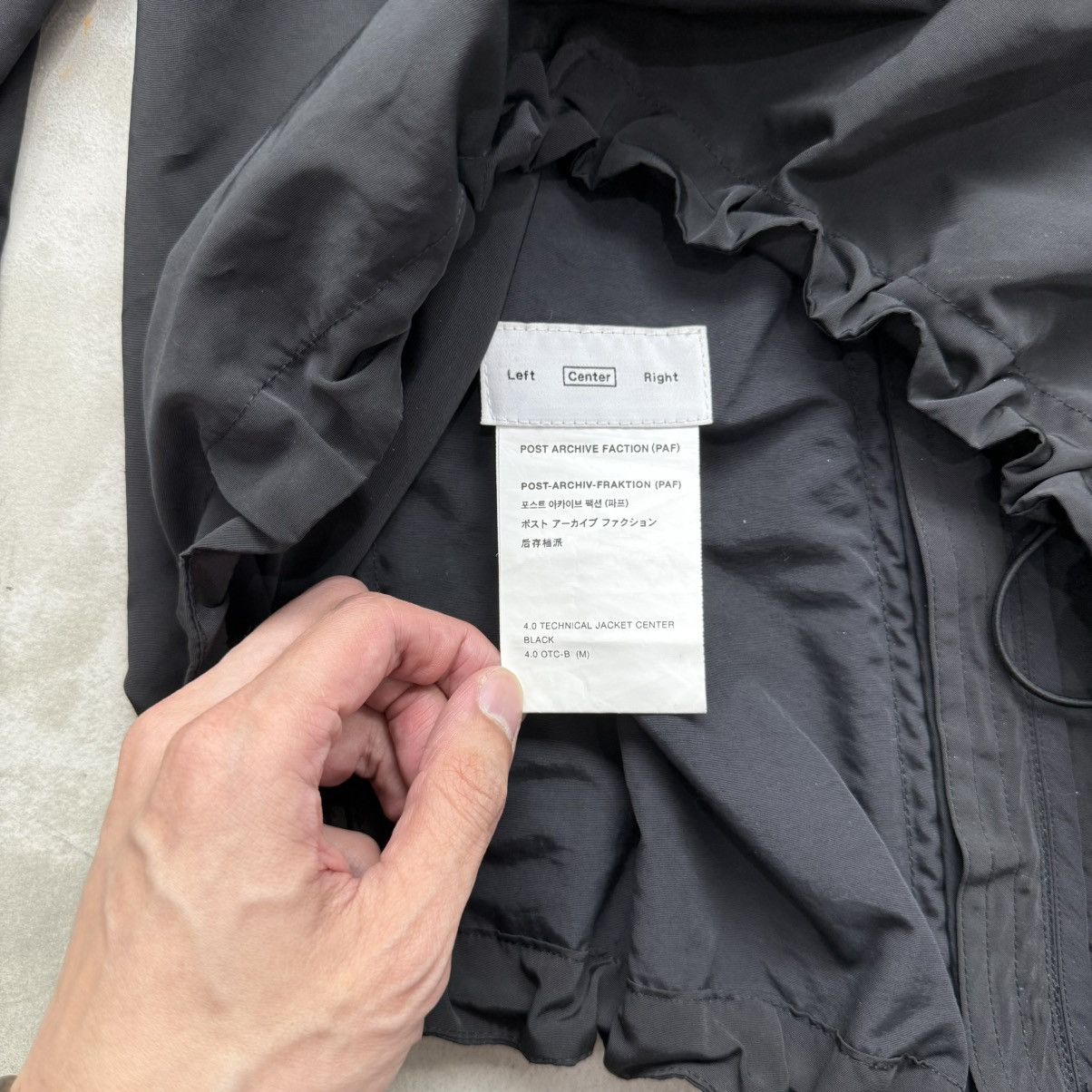 POST ARCHIVE FACTION (PAF) Post Archive Faction 4.0 Technical Jacket Center Size US M / EU 48-50 / 2 - 6 Thumbnail