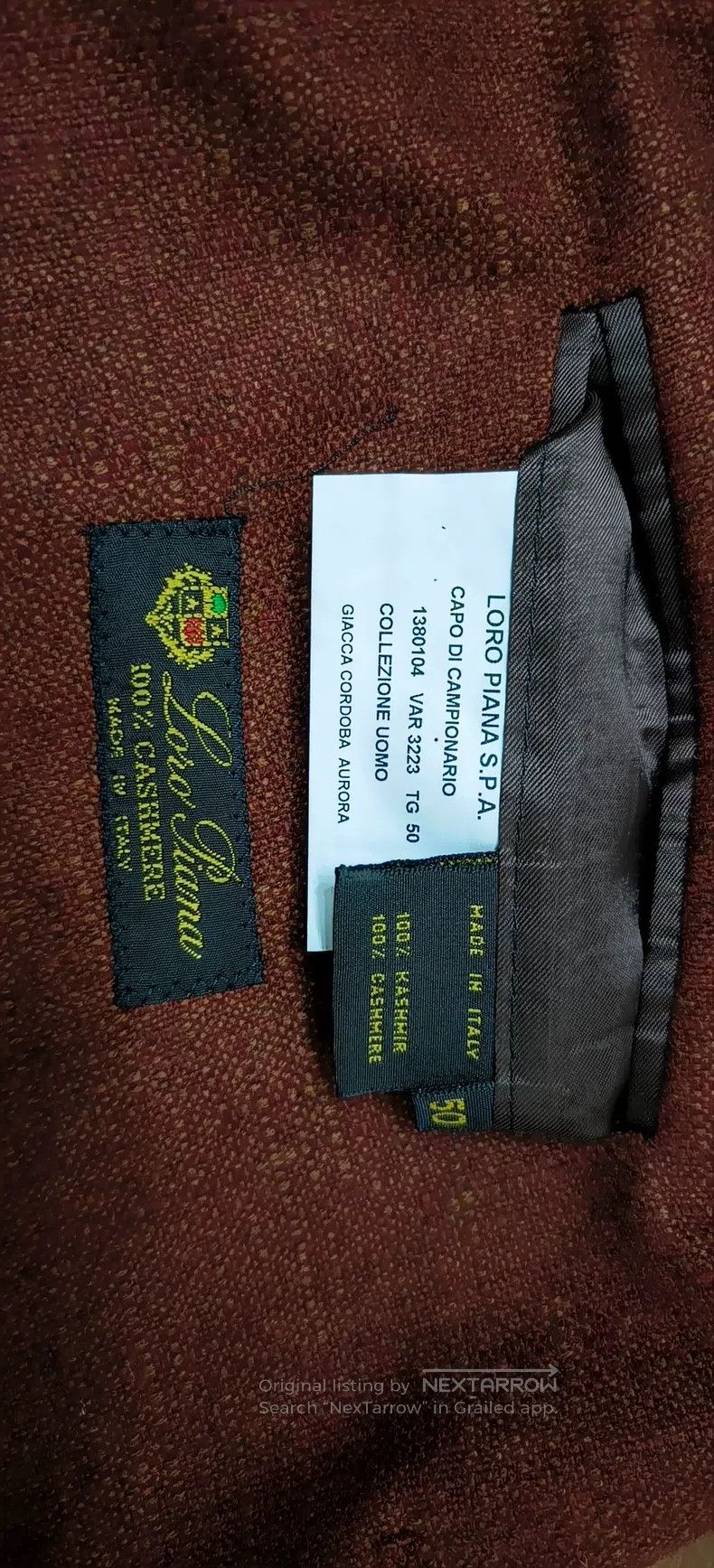 Loro Piana LORO PIANA size 56 Size 50 pure cashmere suit jacket Size 54L - 3 Thumbnail