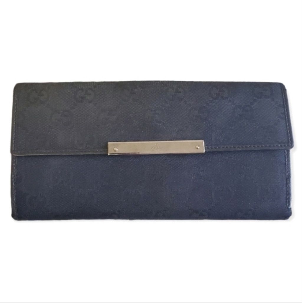 Gucci Authentic Gucci Monogram Canvas wallet cardholder Size ONE SIZE - 1 Thumbnail