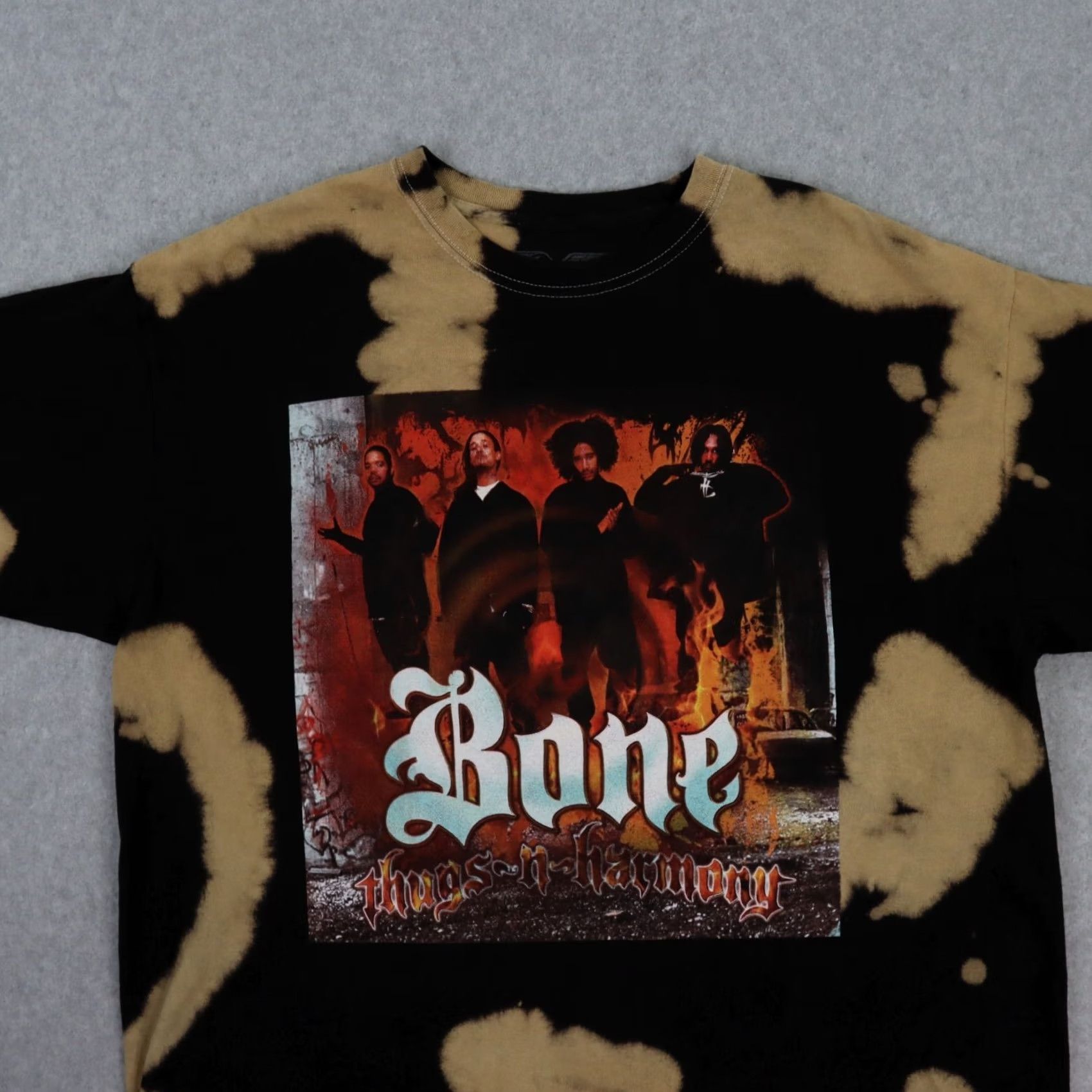 Harmony Control Bone Thugs and Harmony Tshirt Mens XL Graphic Bleached Size US XL / EU 56 / 4 - 6 Thumbnail