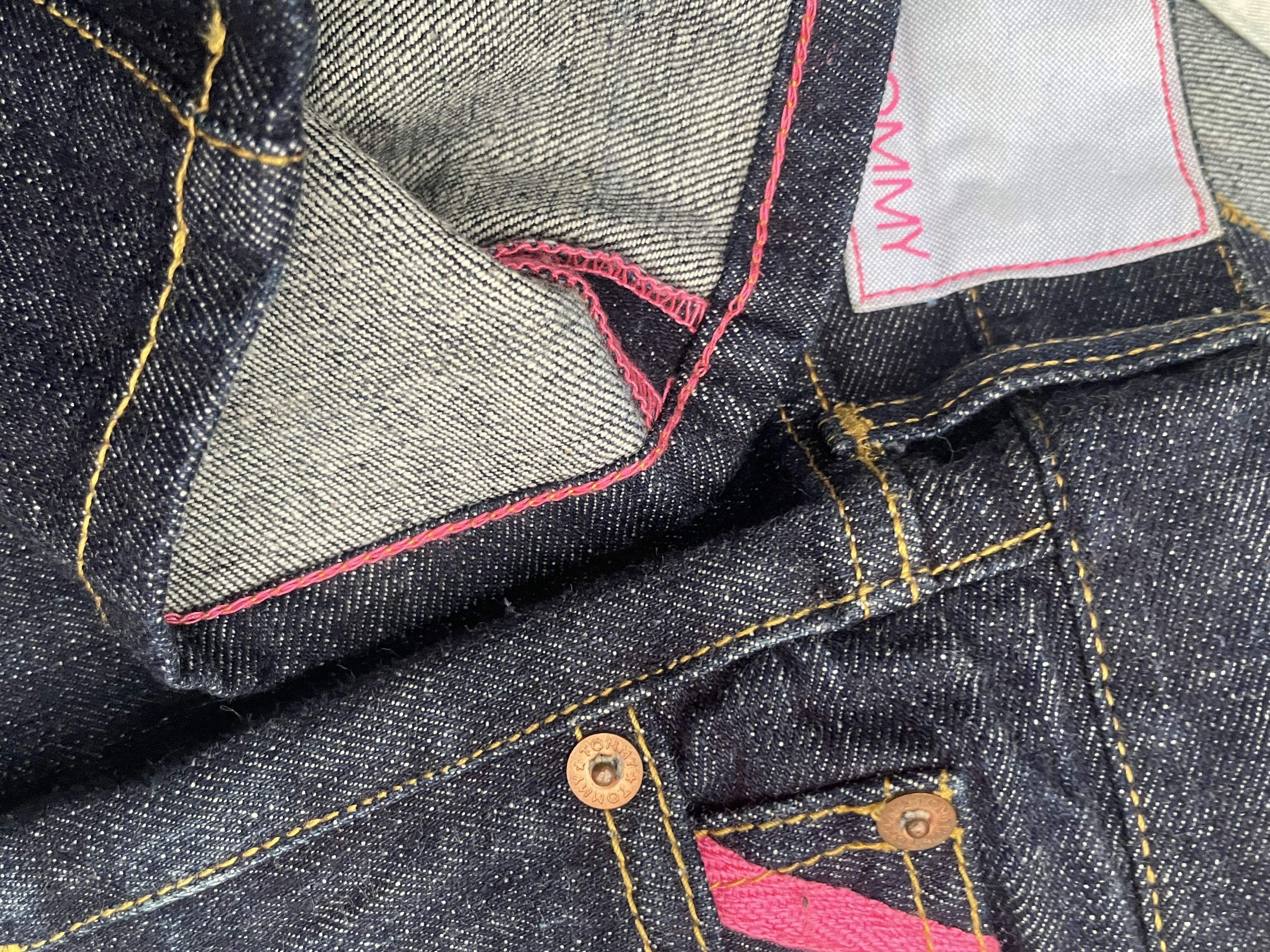 Designer Tommy Custom Painted Denim Size 33" - 16 Thumbnail