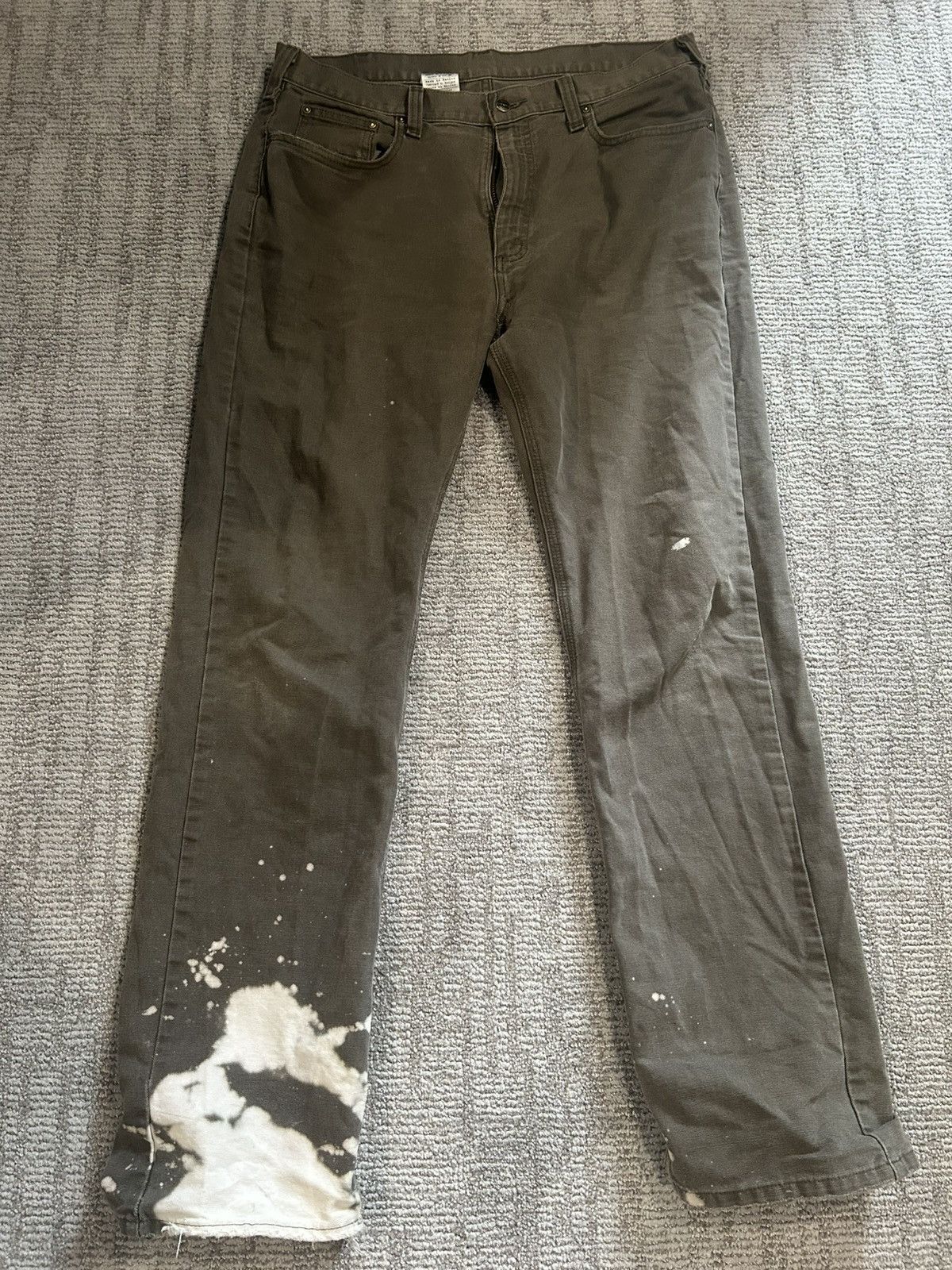 Carhartt Light Brown Workpants Size US 36 / EU 52 - 1 Thumbnail