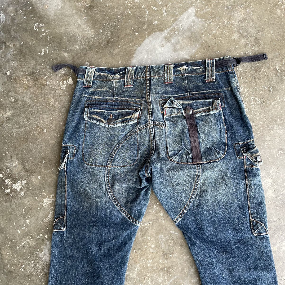 Armani Exchange Vintage Armani Exchange Bondage Punk ifsixwasnine LBG Style Size US 32 / EU 48 - 4 Thumbnail