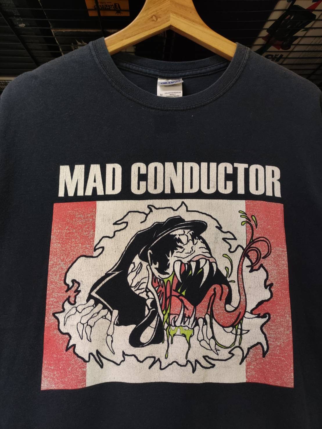 Band Tees Vtg 00's Mad Conductor Venom Parody Powell T-Shirt Size US M / EU 48-50 / 2 - 1 Thumbnail