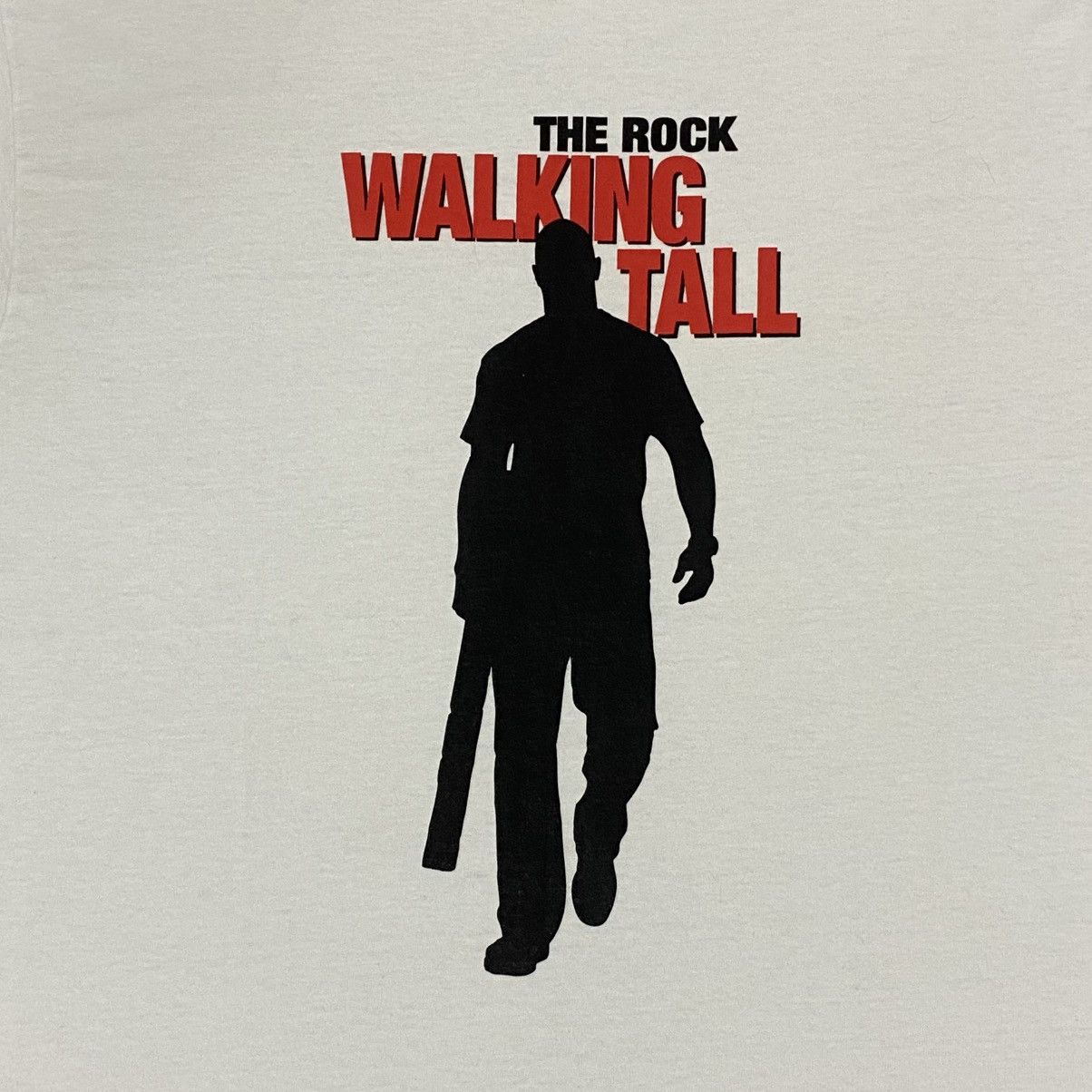 Fruit Of The Loom × Vintage Vintage Y2K walking tall movie film the rock Size US L / EU 52-54 / 3 - 2 Thumbnail