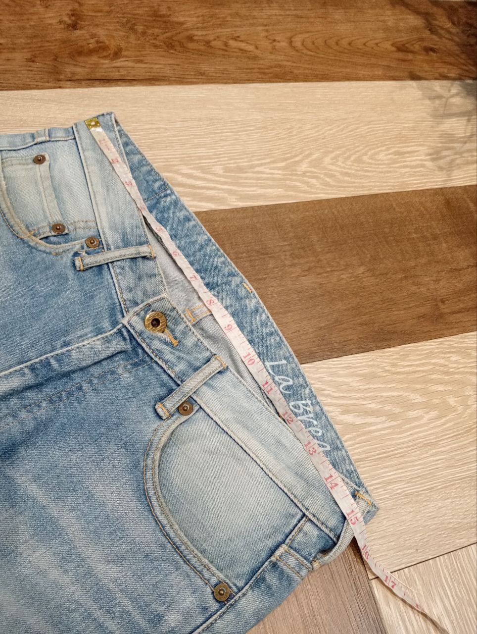 Japan Blue JAPAN BLUE LOT JB2301 LA BREA LIGHT BLUE DENIM JEANS Size US 29 - 17 Thumbnail