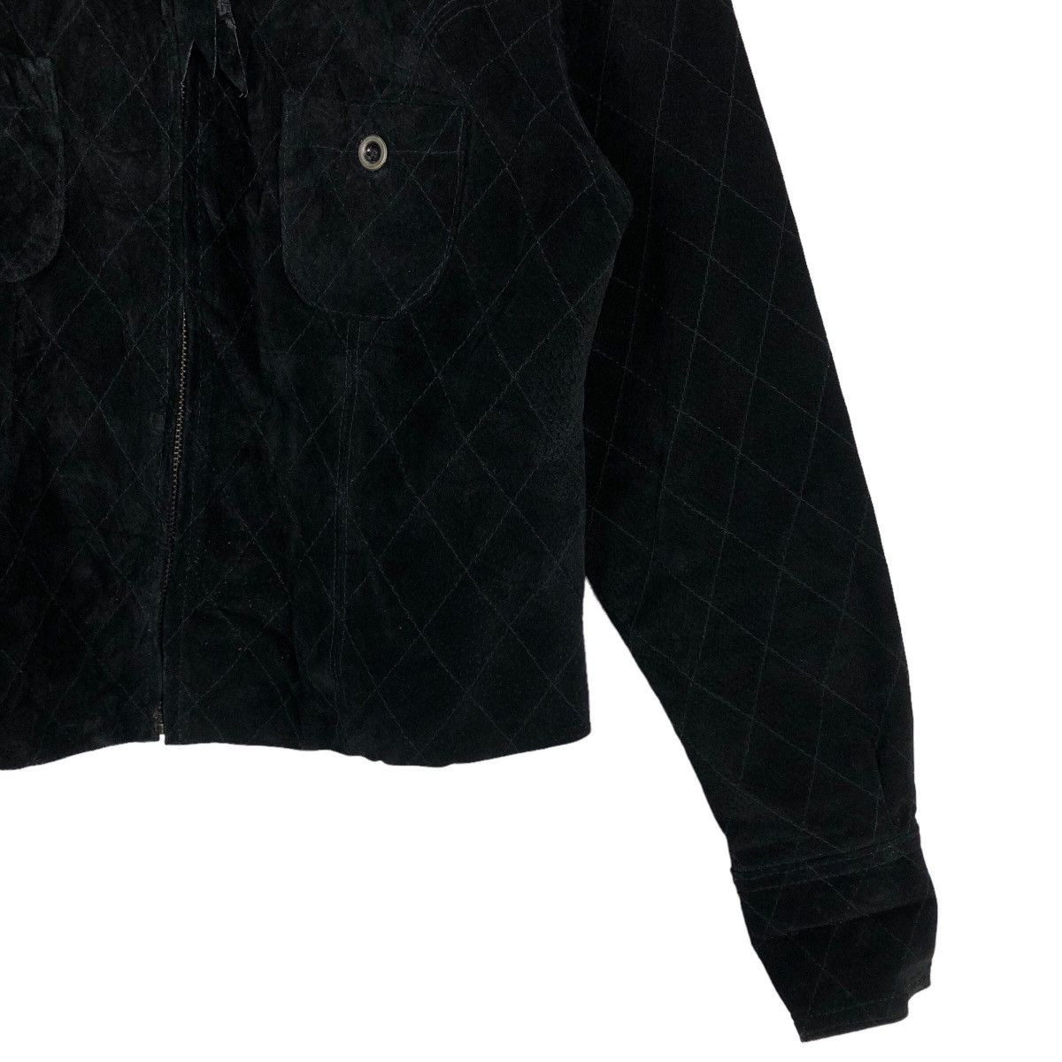 Japanese Brand 🔥Vtg Cropped Biker Leather Jacket Mouth Valley Issey Miyake Size US M / EU 48-50 / 2 - 4 Thumbnail