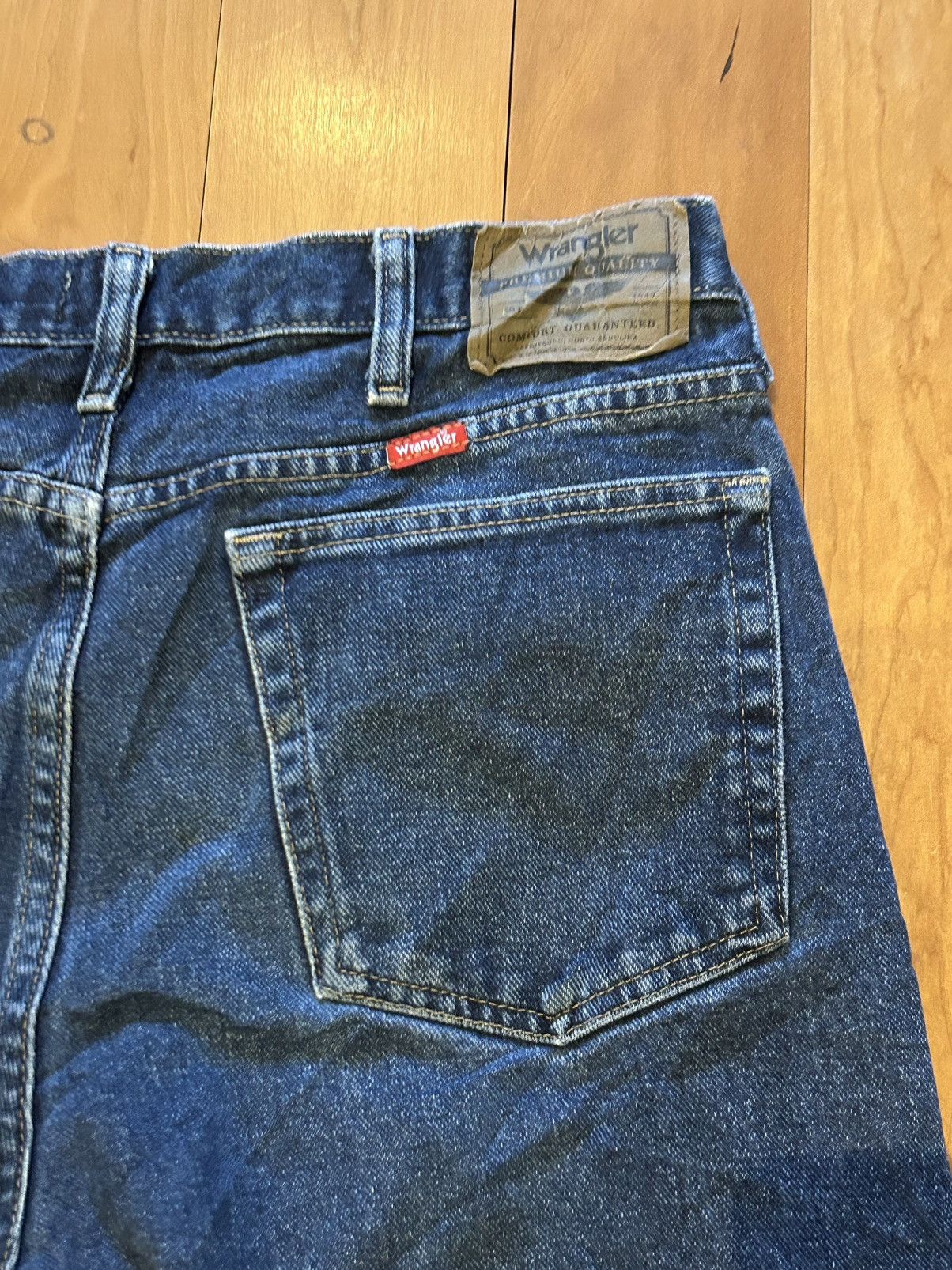 Vintage × Wrangler Vintage Wrangler Jeans Size US 34 / EU 50 - 3 Thumbnail