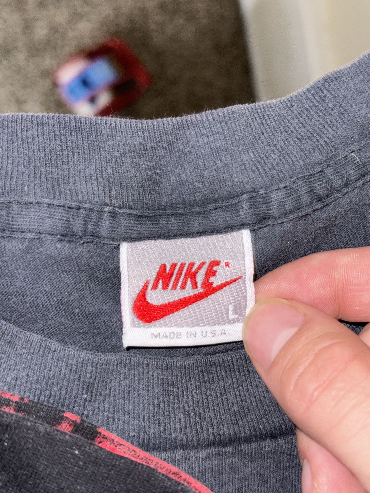Vtg 90s Nike Jordan GRAIL 1991 Sportsman PERFECT FADE TShirt