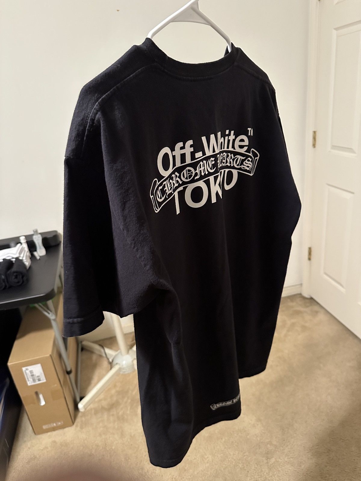 Chrome Hearts Chrome Hearts X Off White “Tokyo” Tee Size US L / EU 52-54 / 3 - 3 Thumbnail