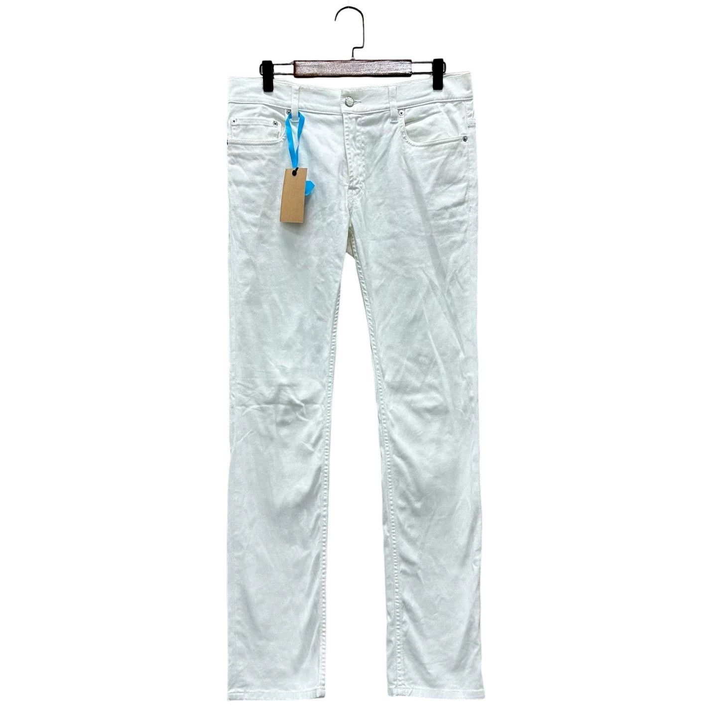 Prada Prada White Denim Jeans Size 30 Size US 30 / EU 46 - 1 Thumbnail