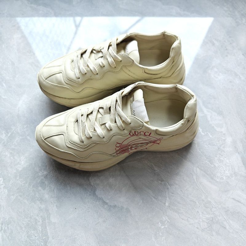 Gucci Gucci Rhyton Classic Low-Top Dad Sneakers 0079 Size US 8.5 / EU 41-42 - 1 Thumbnail