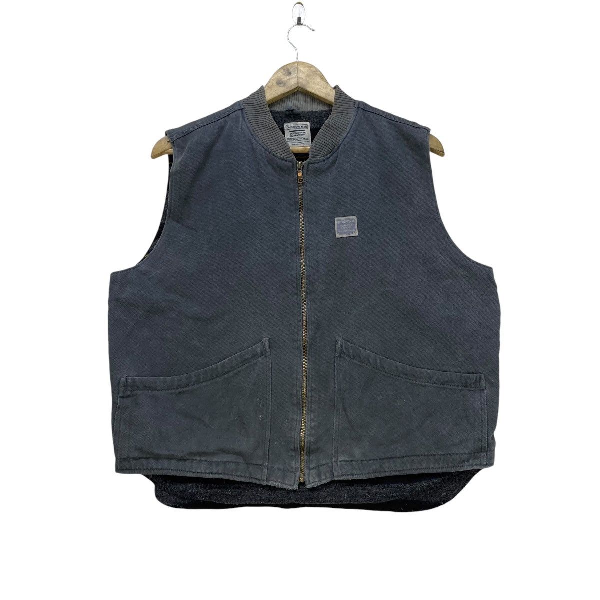 Japanese Brand × Vintage Vtg Japanese Brand Blue Way Outdoor Man Vest Jacket Size US M / EU 48-50 / 2 - 1 Thumbnail