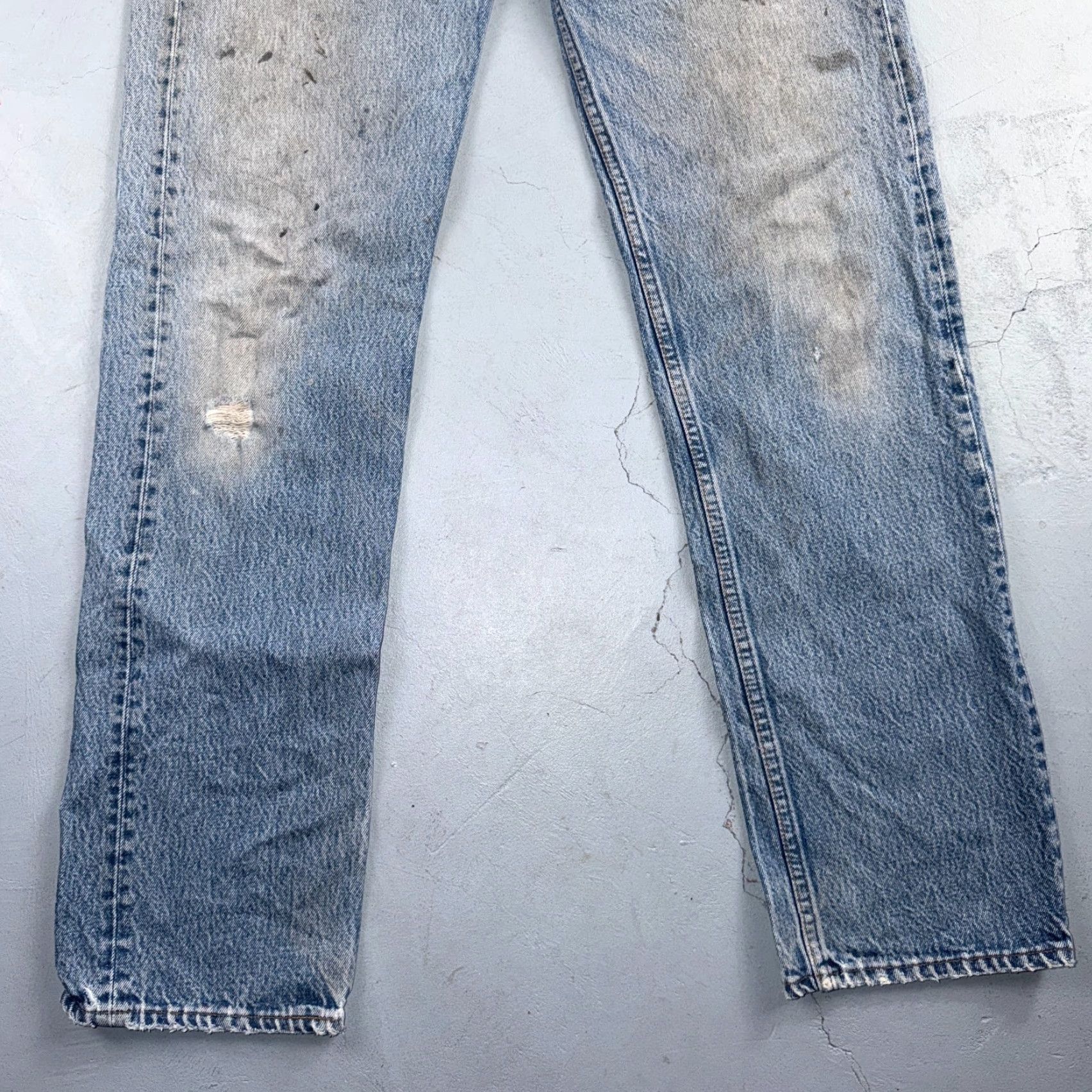 Levi's VINTAGE Levi's 501 Jeans Straight Levis 501 Series Men 34x38 Blue Denim 80s USA 90s Active Classic Size US 34 / EU 50 - 3 Thumbnail