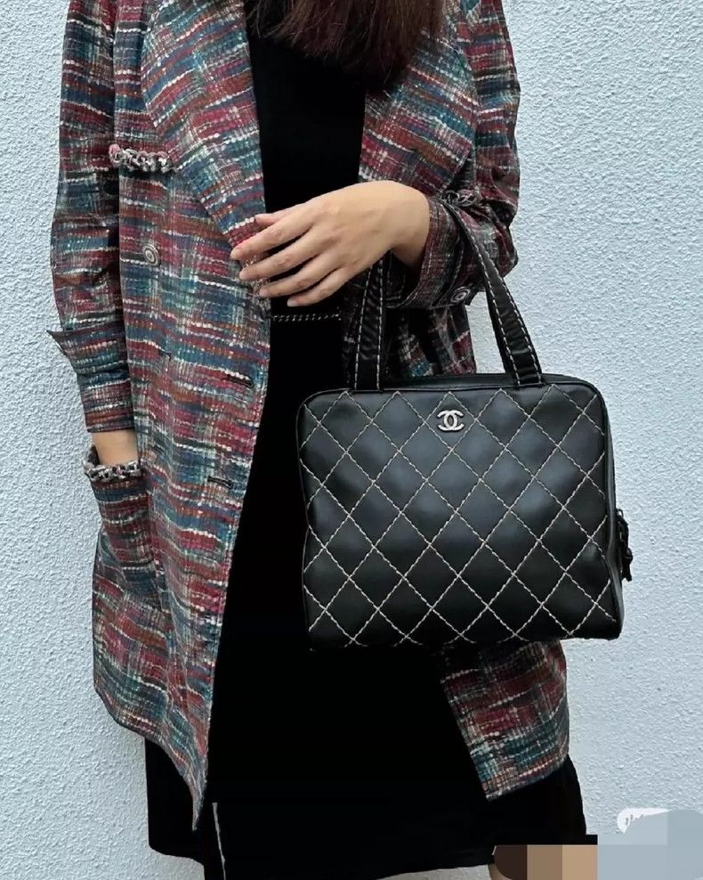 Chanel Chanel Colorful double-breasted eco-friendly windbreaker co Size XXS / US 00 / IT 34 - 9 Thumbnail