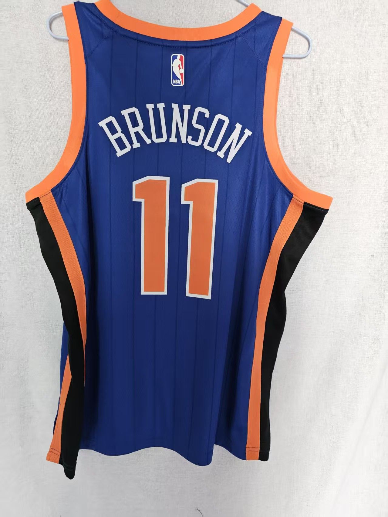 NBA Knicks #11 Jalen Brunson Jersey Blue XL Size US XL / EU 56 / 4 - 1 Thumbnail