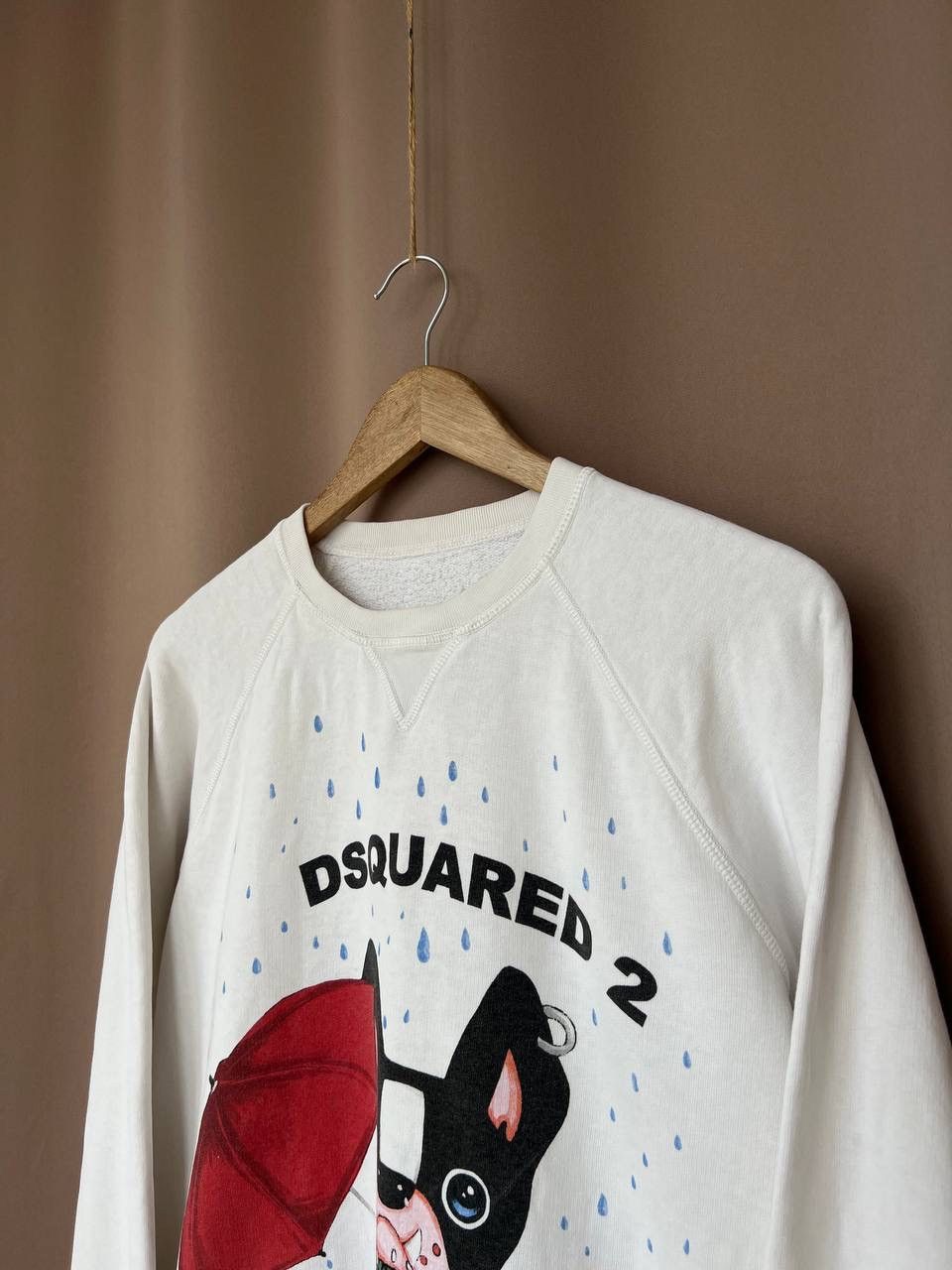 Dsquared2 Dsquared2 Bulldog Funny Big Logo Sweatshirt Mens Size M Size US M / EU 48-50 / 2 - 4 Thumbnail