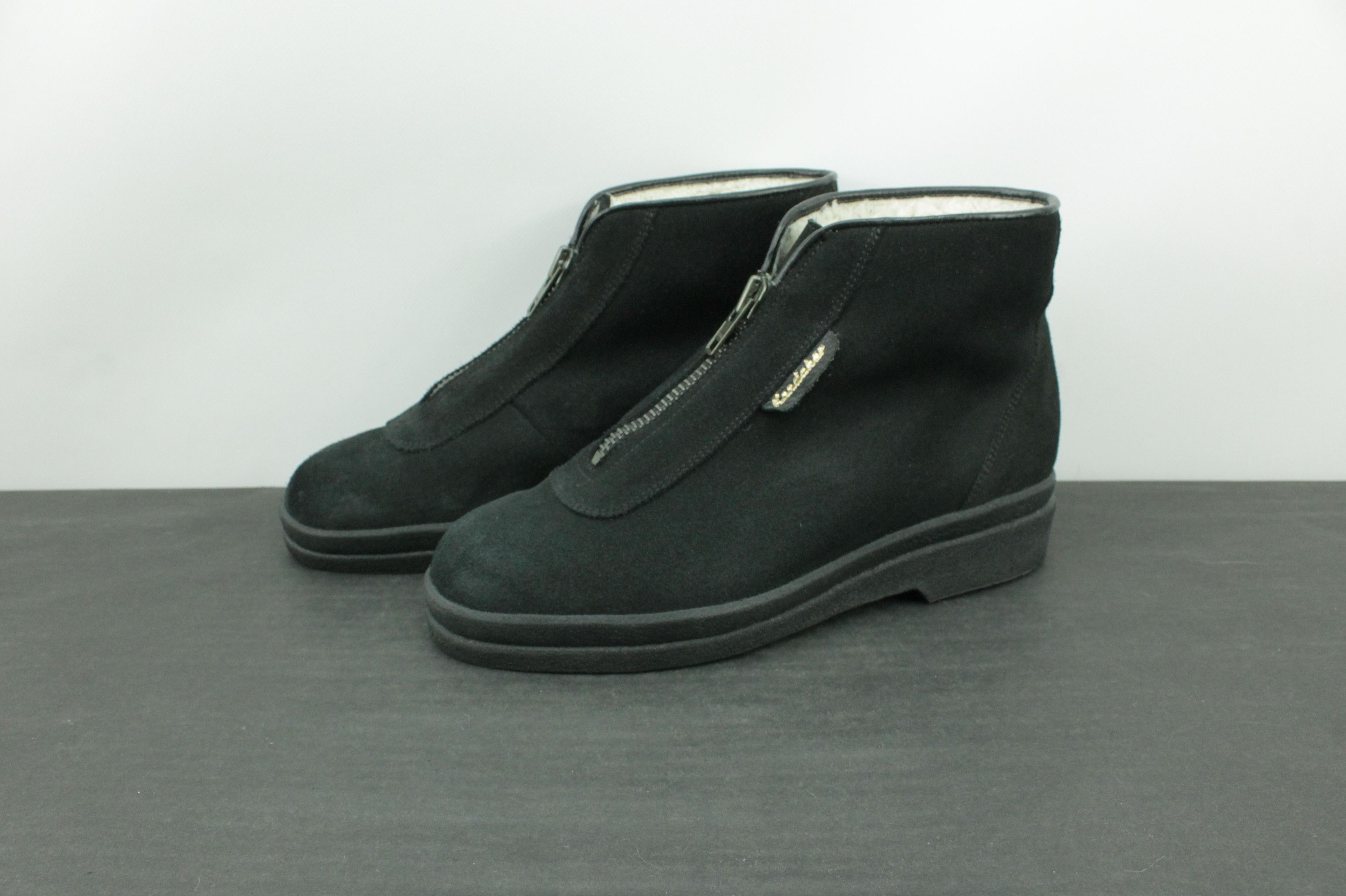 Other Kandahar Cresta Black Suede Handmade Men's Boots Size US 8 / EU 41 - 3 Thumbnail