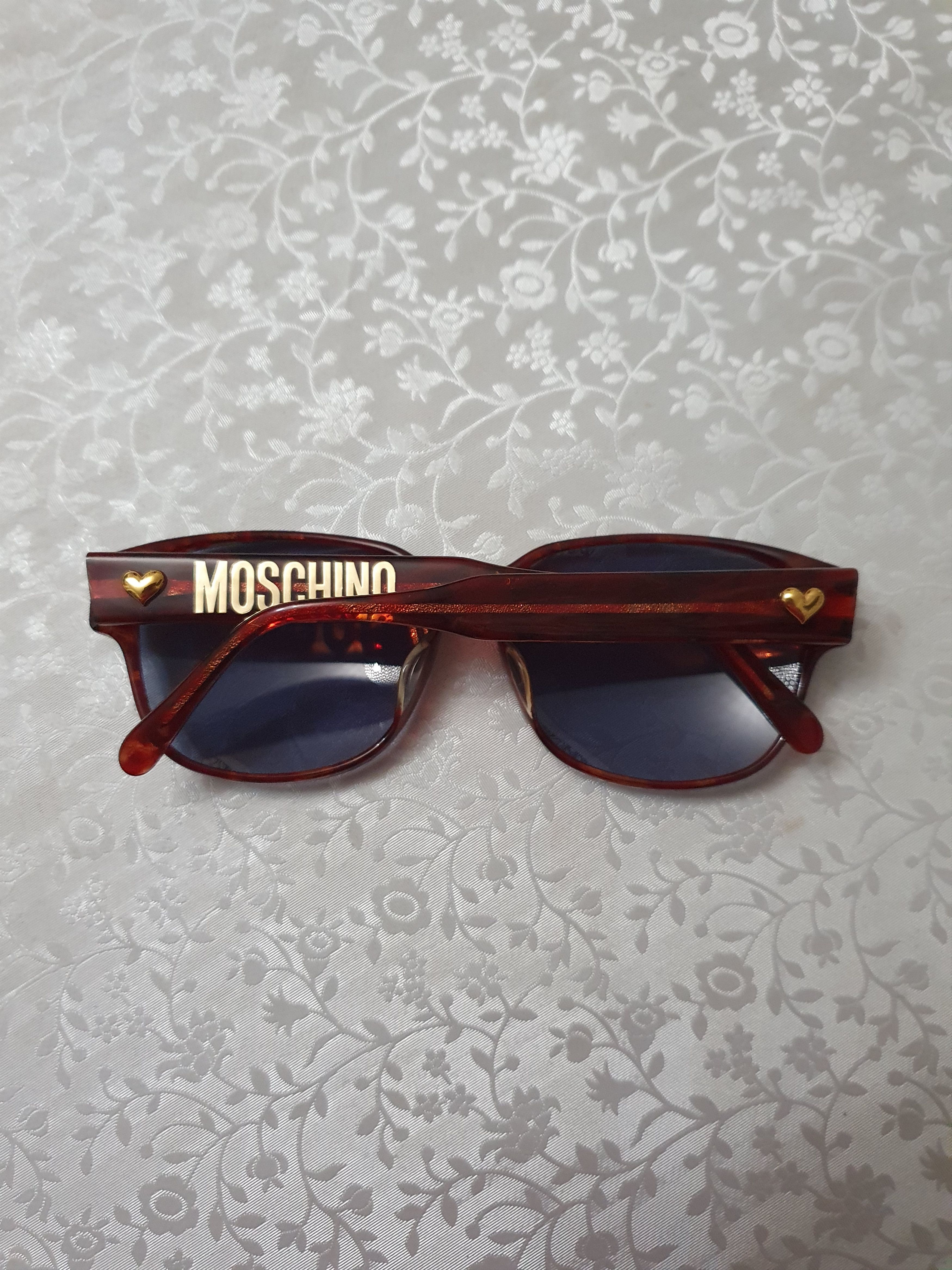 Other Moschino TortoiseShell Y2k Contrast LoGo Y2k Rare Sunglasses Size ONE SIZE - 3 Thumbnail