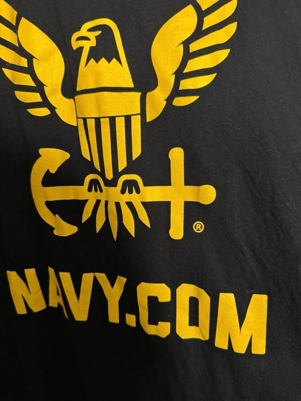 The Unbranded Brand United States Navy Men's T Shirt Size L Blue US Military Size US XL / EU 56 / 4 - 5 Thumbnail