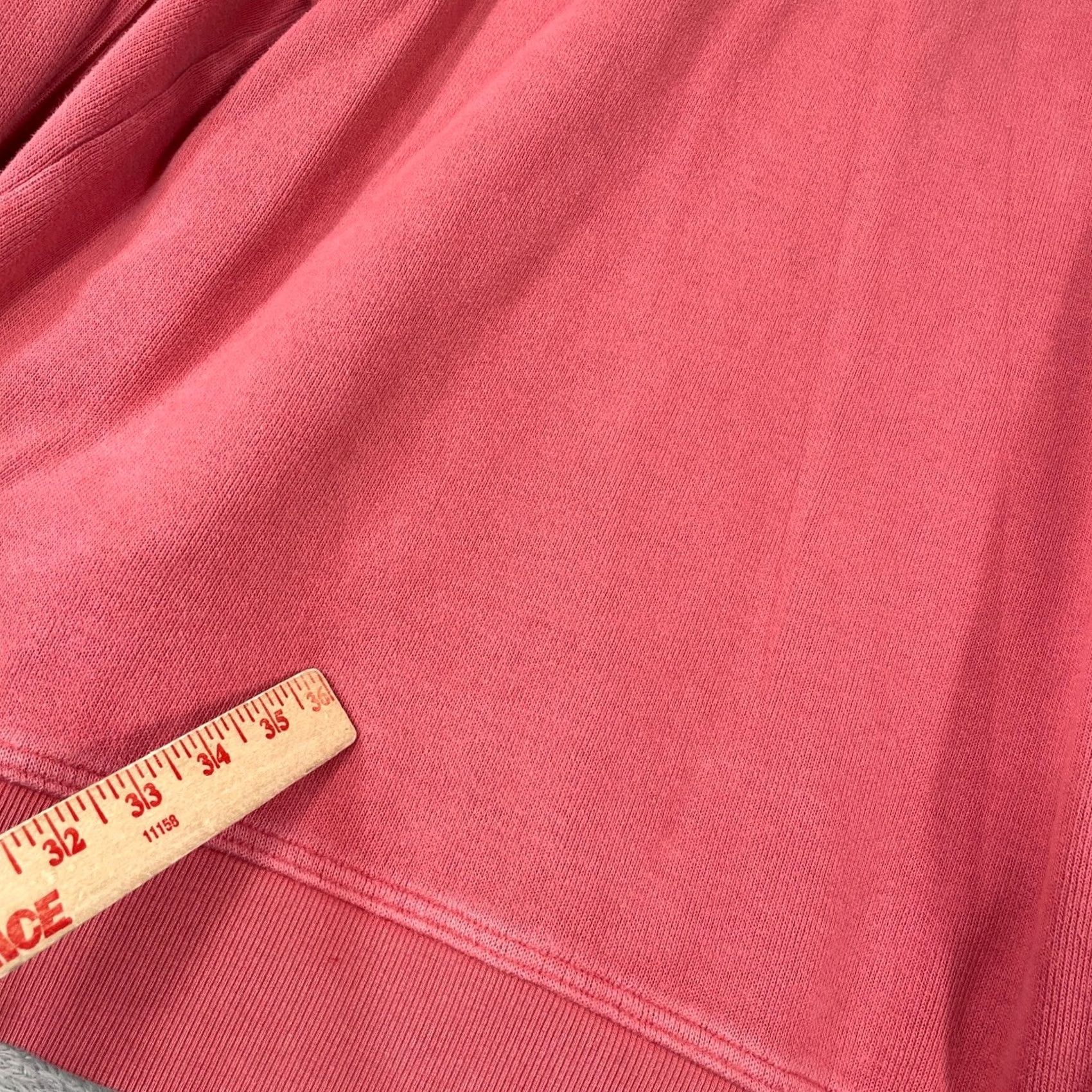 Eddie Bauer Eddie Bauer Sweater Mens Large Pink Cotton Ribbed Quarter Zip Pullover Gorpcore Size US L / EU 52-54 / 3 - 3 Thumbnail