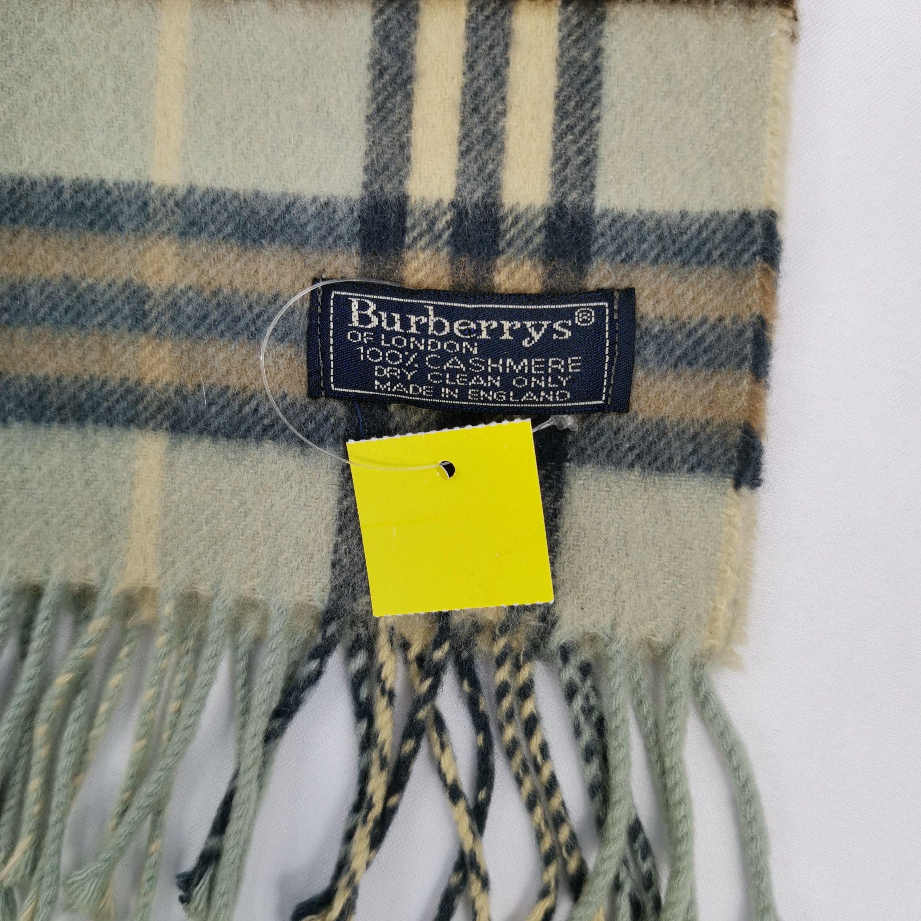 Burberry Vintage Wool Scarf Winter Scarves 56789 Size ONE SIZE - 4 Thumbnail