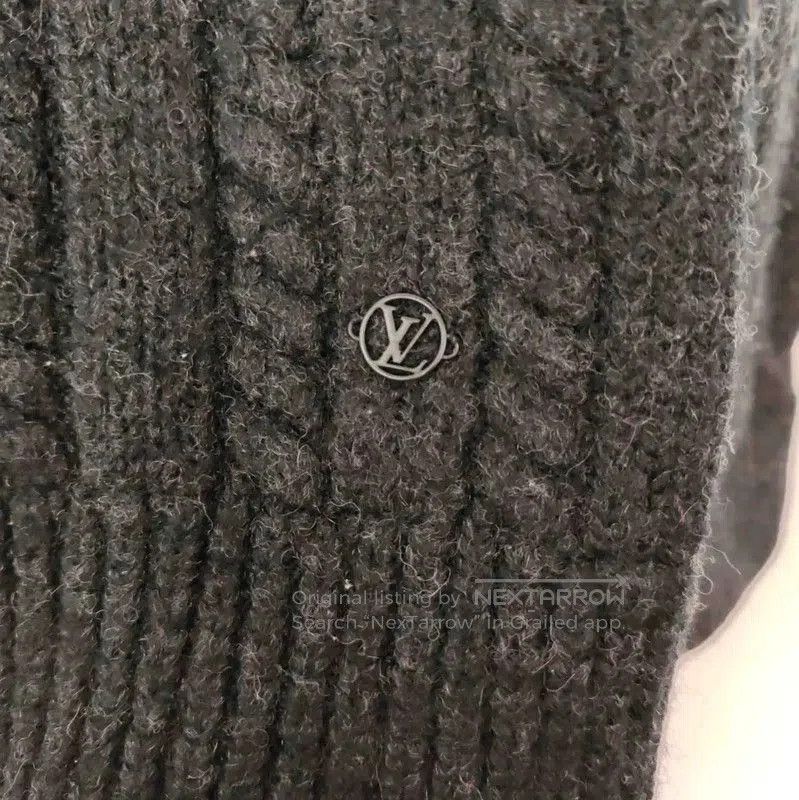 Louis Vuitton Louis Vuitton Black Knit Sweater for Men . Size US L / EU 52-54 / 3 - 5 Thumbnail
