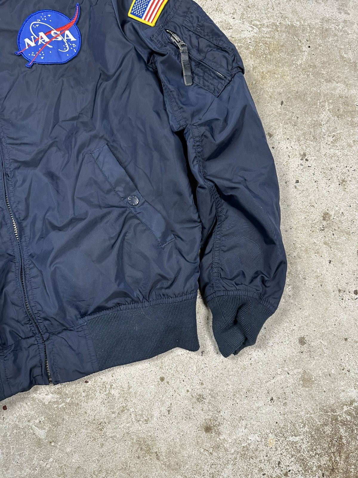 Alpha Industries Alpha Industries MA 1 TT Nasa Reversible Bomber Jacket Flyer Size US M / EU 48-50 / 2 - 6 Thumbnail
