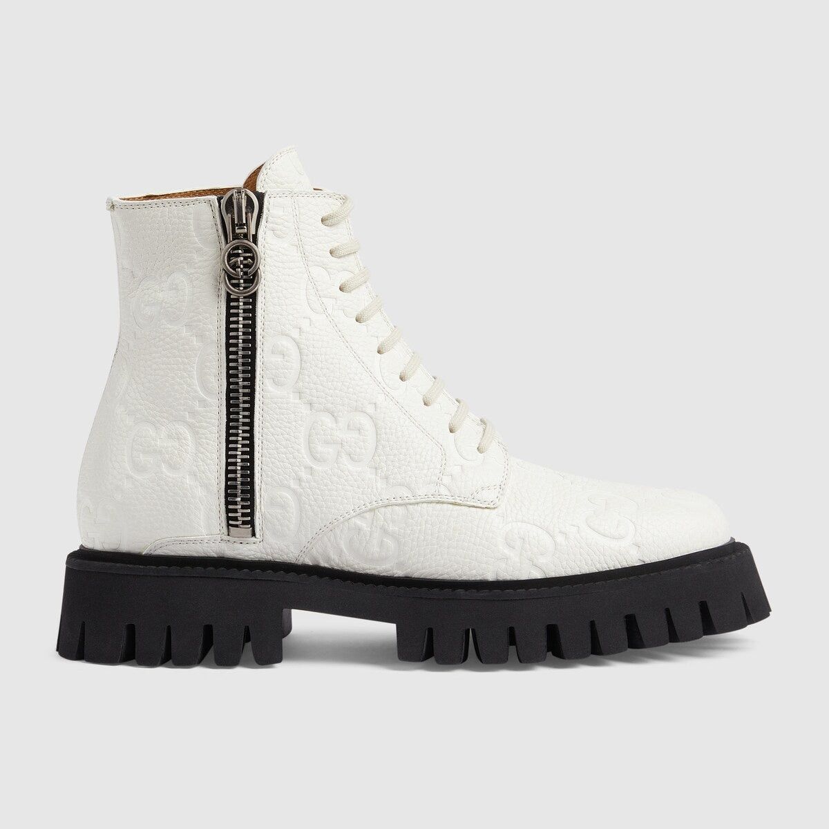 Gucci Gucci GG Leather Boots SIZE 36 Size ONE SIZE - 1 Thumbnail