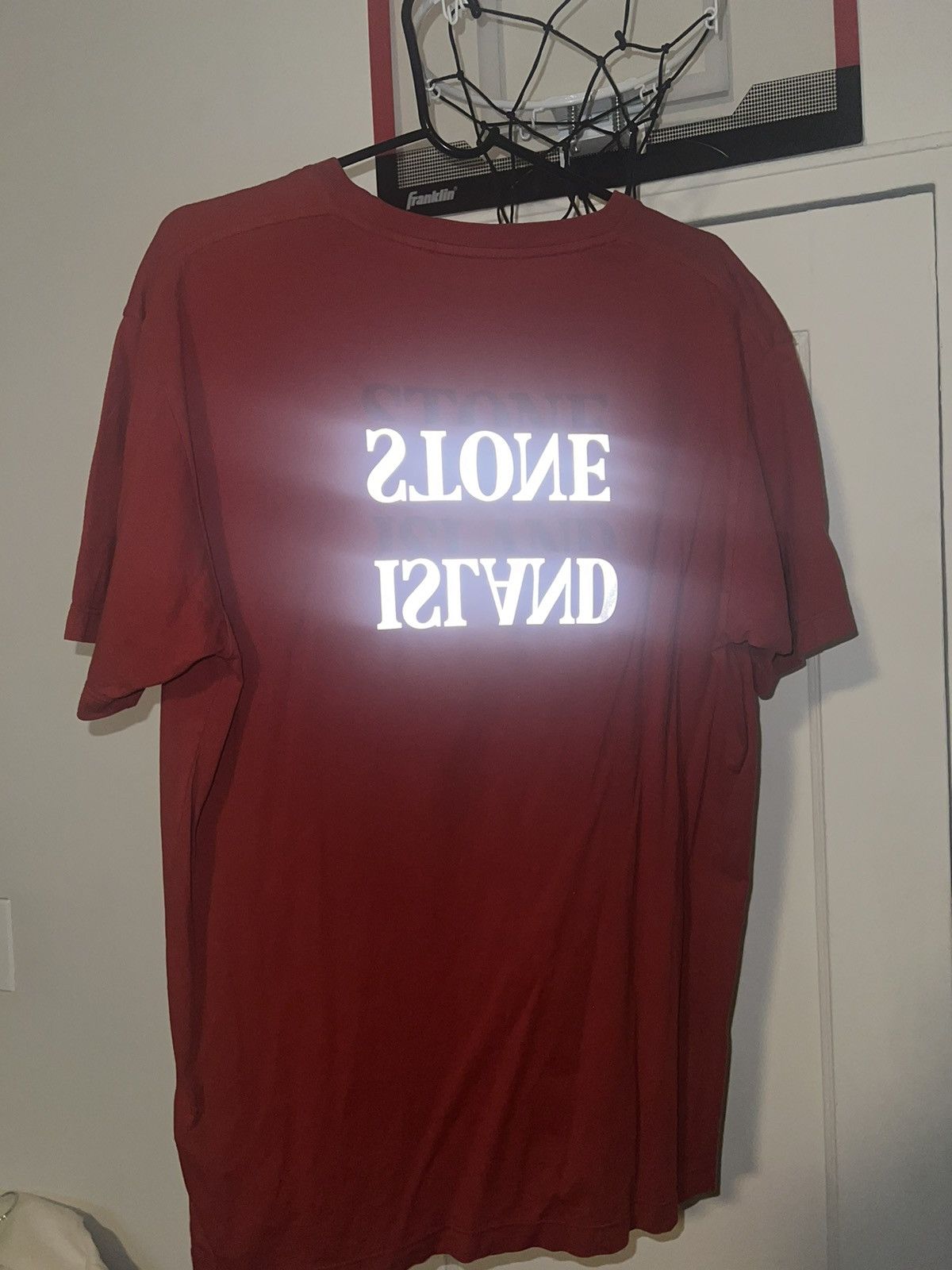 Stone island reflective t shirt hot sale