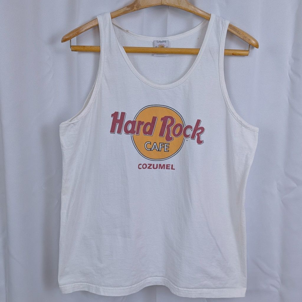 Hard Rock Cafe × Vintage Men's Vintage Hard Rock Cafe Cozumel Tank Top XL Size US XL / EU 56 / 4 - 1 Thumbnail