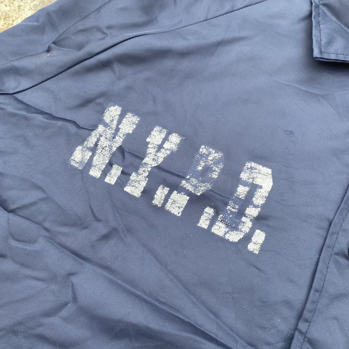 If Six Was Nine × Japanese Brand × Vintage vintage NYPD police department light coach jacket Size US XL / EU 56 / 4 - 8 Thumbnail
