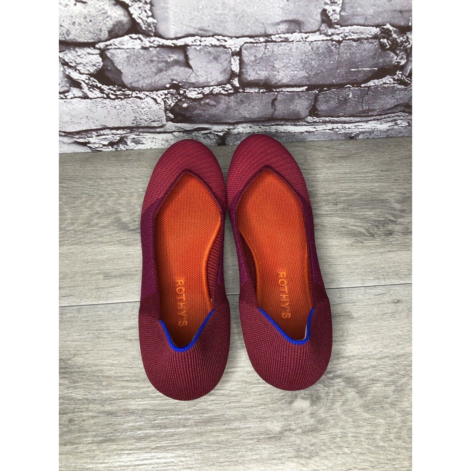 Other Rothy’s Magenta The Flat Textured Round Toe Slip On Shoes Wo Size US 9 / IT 39 - 5 Thumbnail
