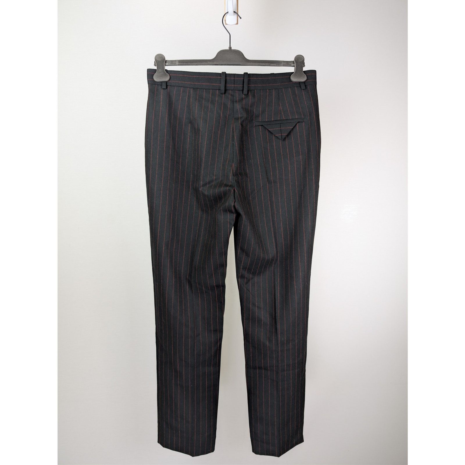 Bottega Veneta o1rshd1 Classic Wool Pinstripe Trousers Casual Pants Size US 38 / EU 54 - 15 Thumbnail