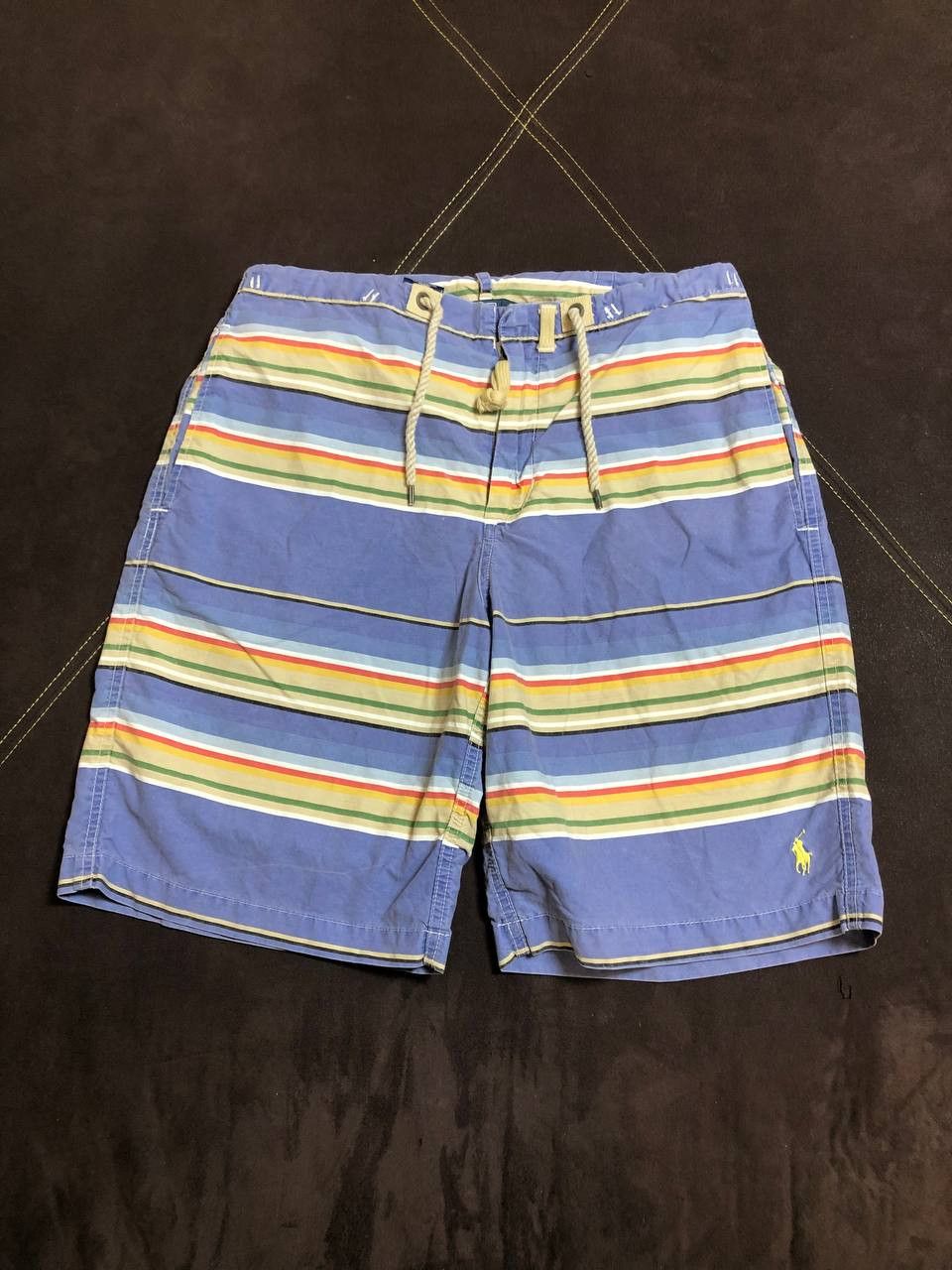 Polo Ralph Lauren Vintage Polo Ralph Lauren Swimming Shorts Striped Size US 30 / EU 46 - 1 Thumbnail