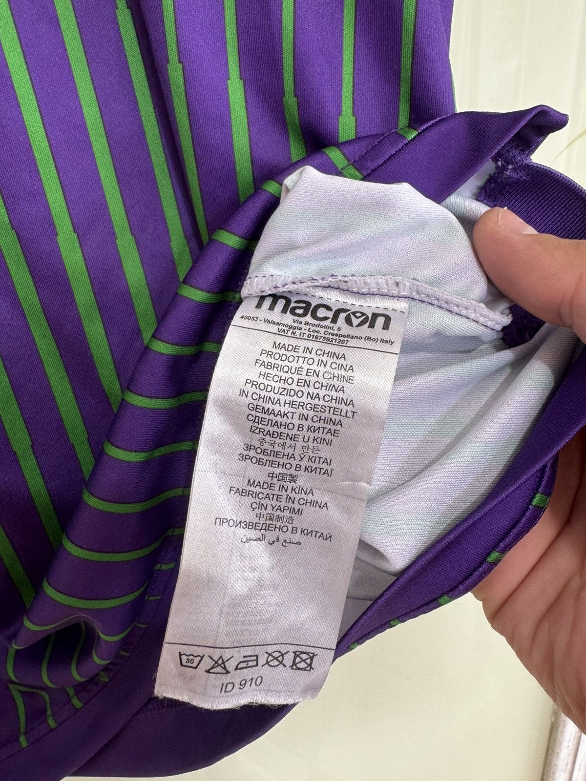 Macron Hibernian Edinburgh 2019-2020 Away Soccer Jersey Kit Shirt Size US XL / EU 56 / 4 - 15 Thumbnail