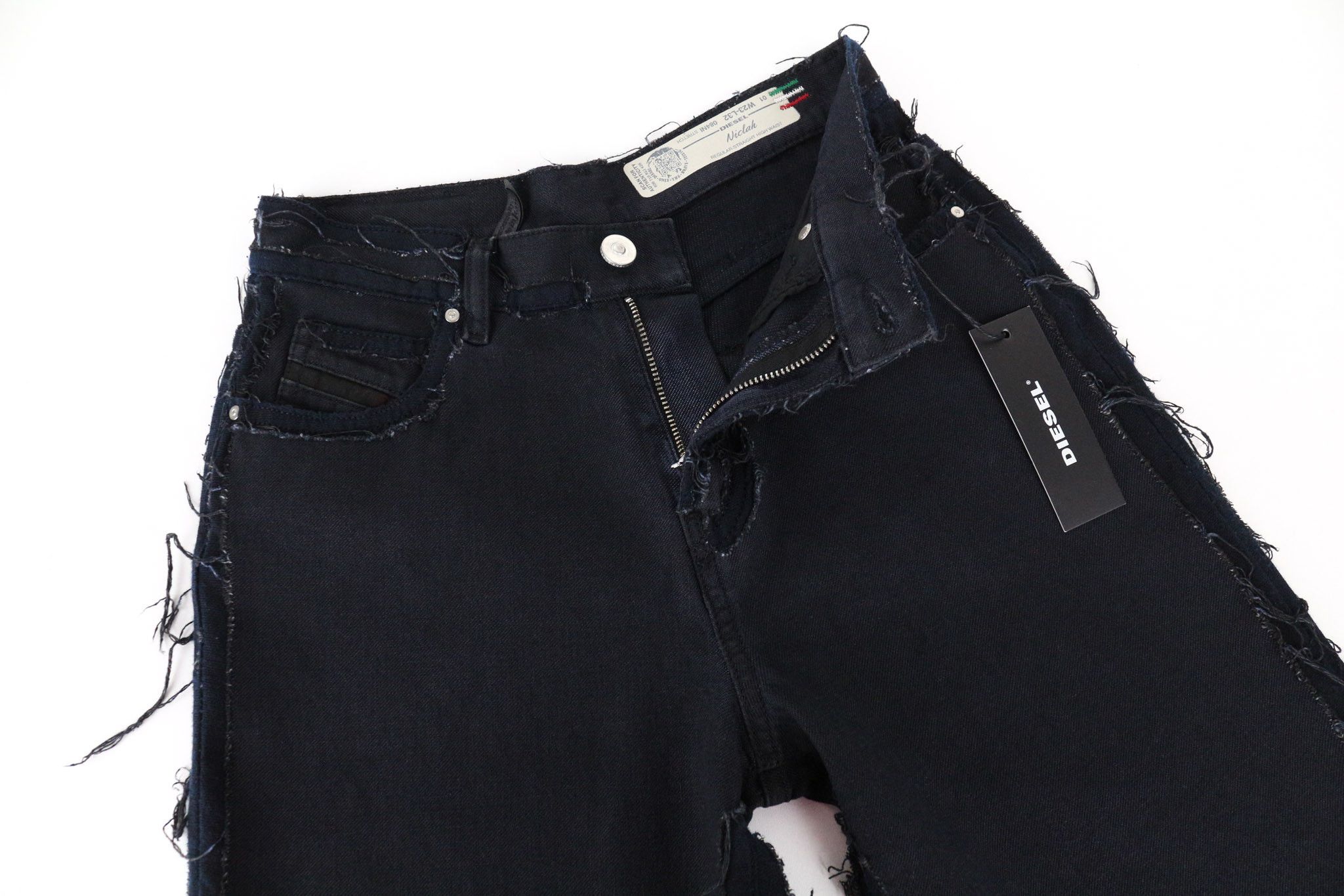 Diesel NICLAH 084NI W23/L32 Navy Jeans 70630 Size 23" - 5 Thumbnail
