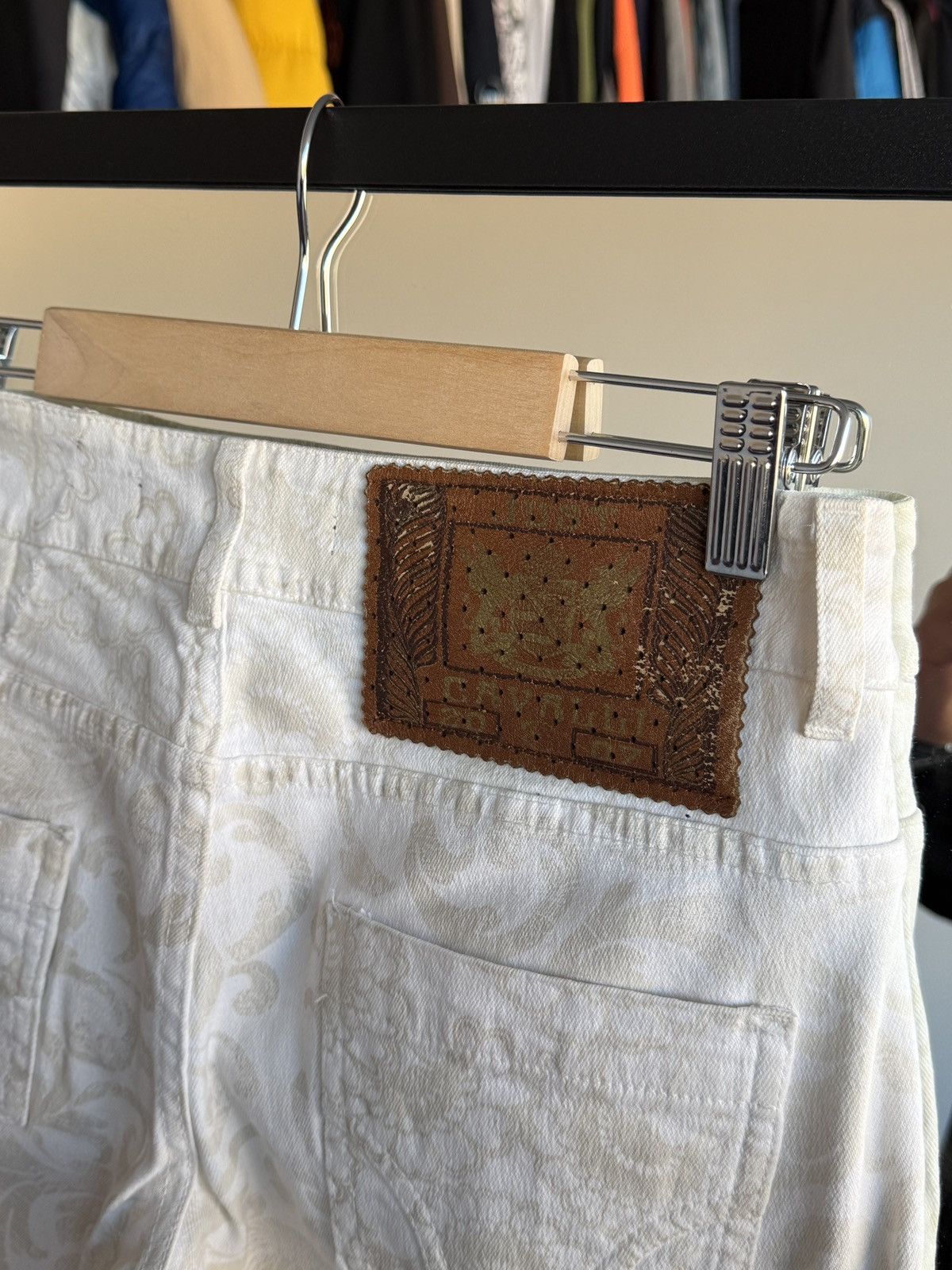 Just Cavalli Just cavalli overprint jeans size 27x 41 Size 27" / US 4 / IT 40 - 5 Thumbnail