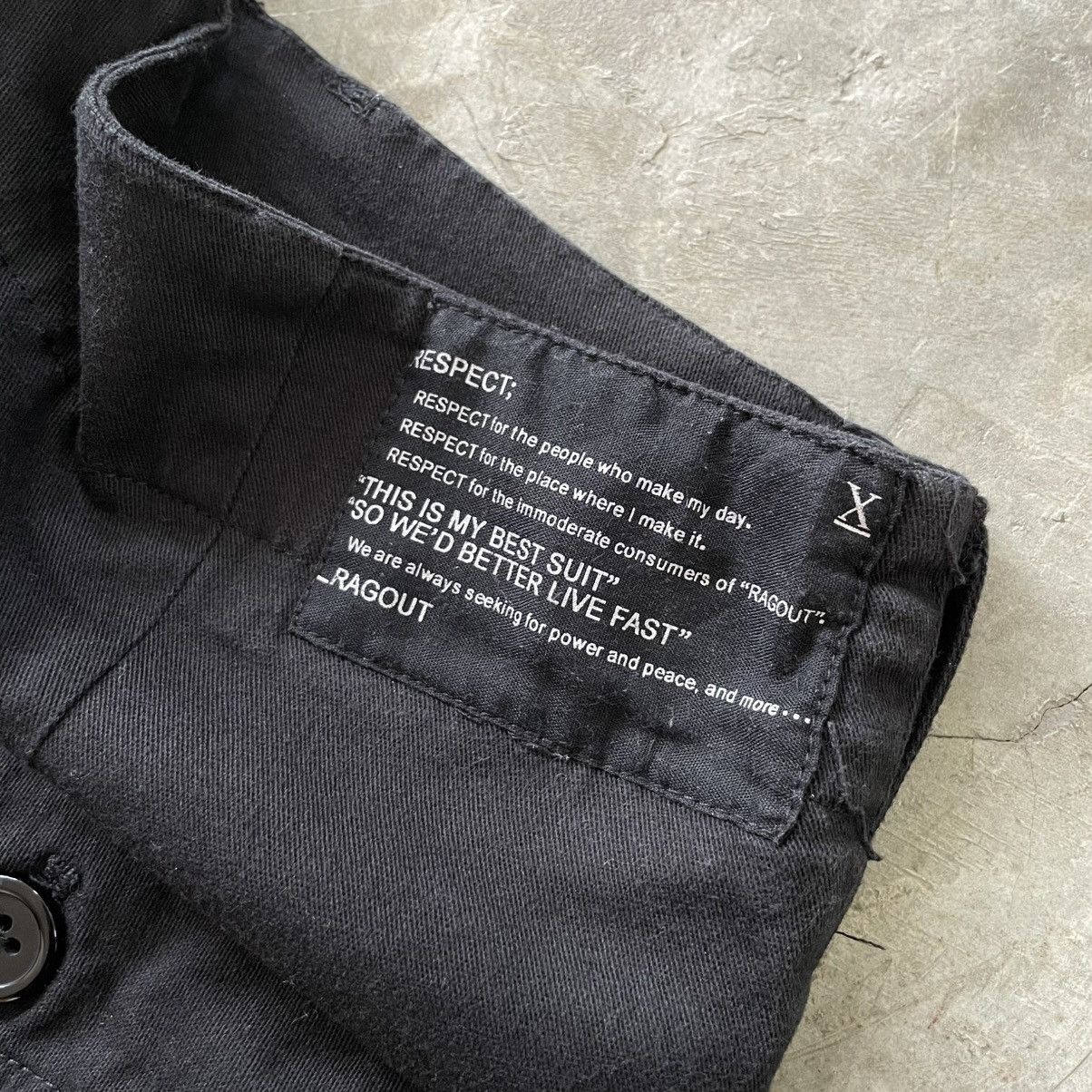Designer × Japanese Brand × Vintage 🔴 Rare ! ! Ragout Punk Cargo Pant 🔴 Size US 31 - 8 Thumbnail