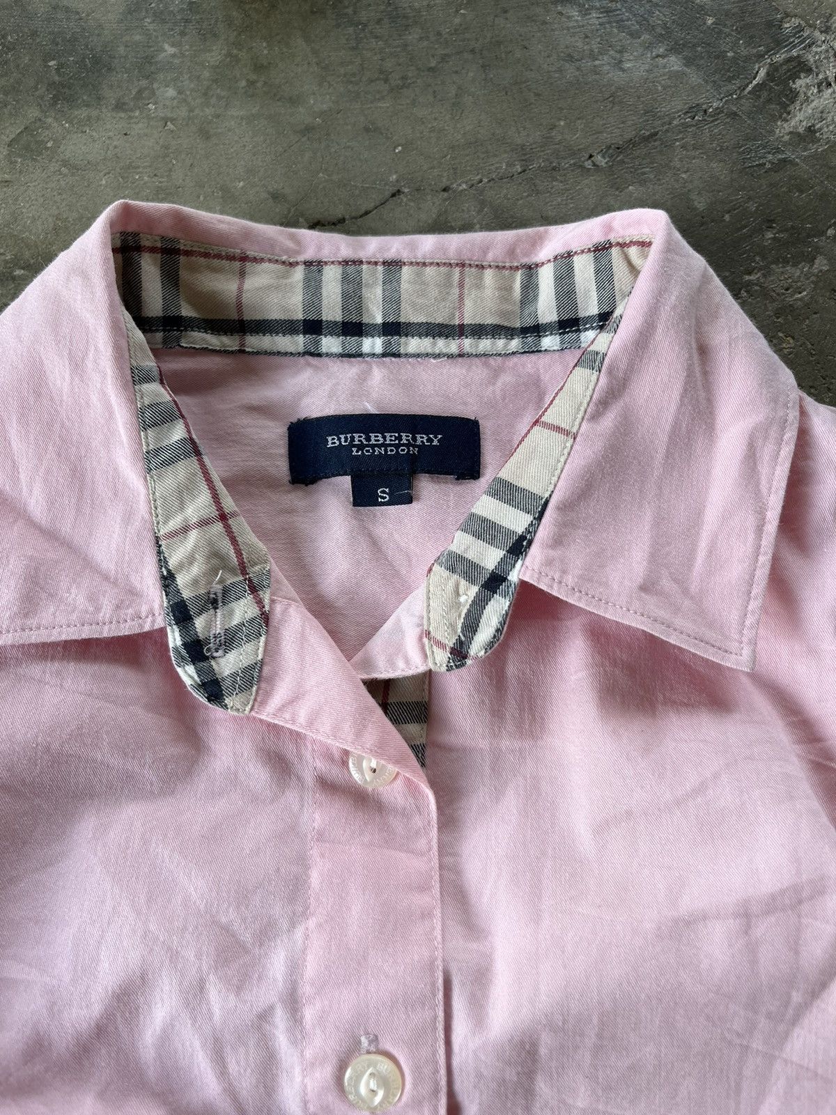 Burberry × Designer ⚡️Burberrys’s Novacheck Button Up Shirts Size S / US 4 / IT 40 - 3 Thumbnail