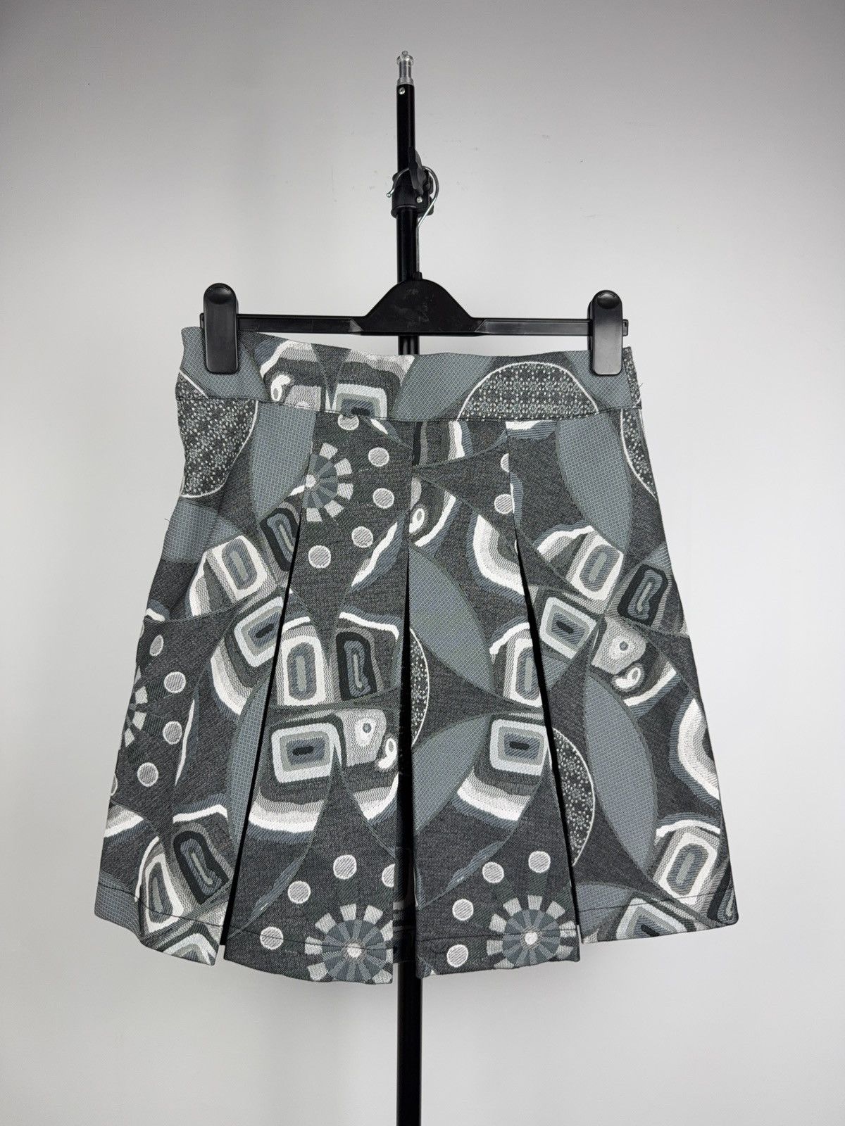 Desigual Avant Garde Desigual Abstract Patchwork Mini Skirt Cargo Y2K Size 27" / US 4 / IT 40 - 8 Thumbnail