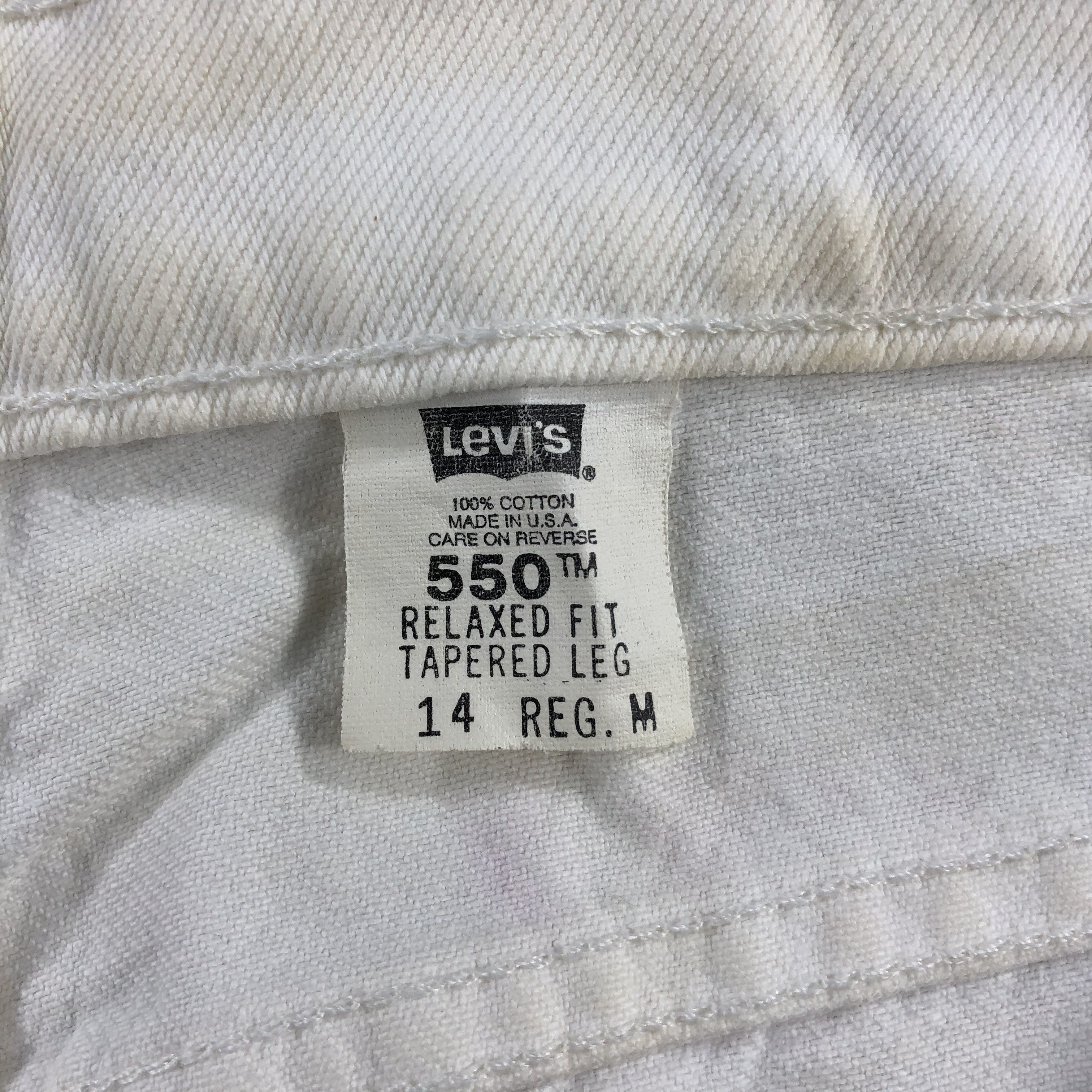 Levi's Vintage 90s Light Wash Levis 550 Jeans-J1508 Size US 32 / EU 48 - 11 Thumbnail