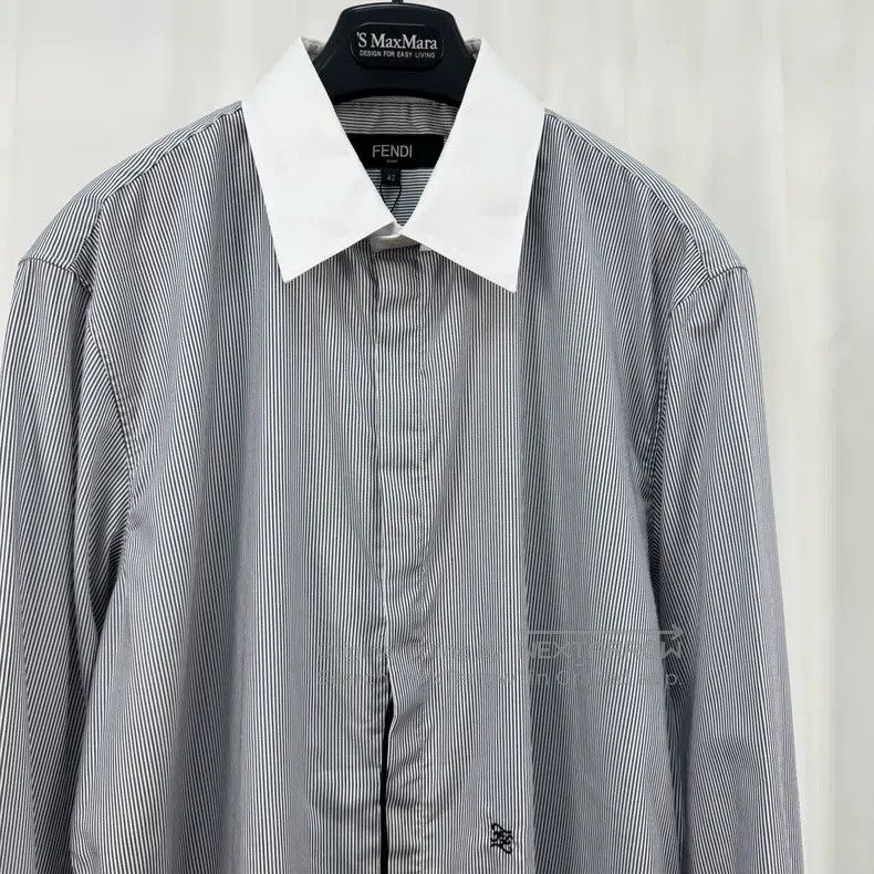 Fendi Fendi Embroidered Letter Stripe Shirt Size XS / US 0-2 / IT 36-38 - 3 Thumbnail