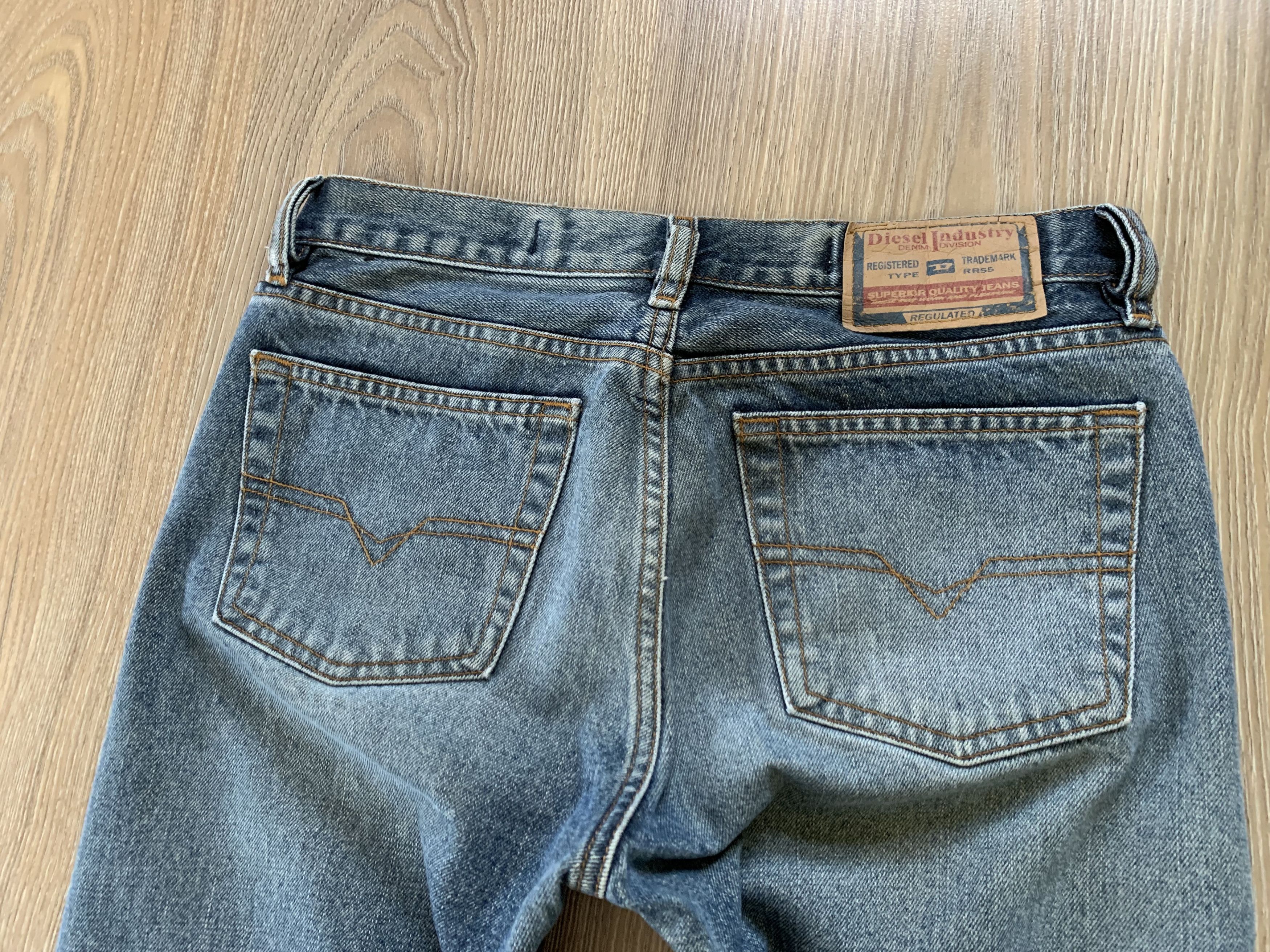 Diesel Vintage Diesel Industry Denim Division RR55 Jeans Size 26" / US 2 / IT 38 - 7 Thumbnail