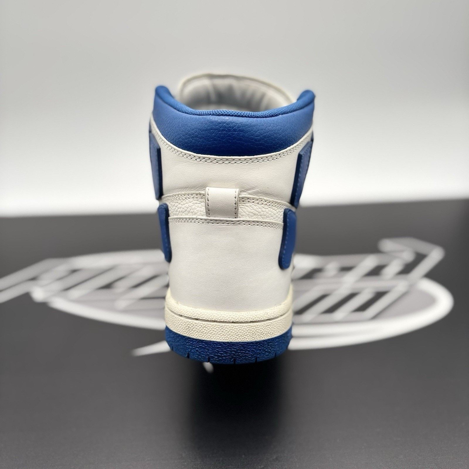 Amiri Amiri Skel High Top ' White Blue ' | GOOD CONDITION! Size US 10 / EU 43 - 3 Thumbnail
