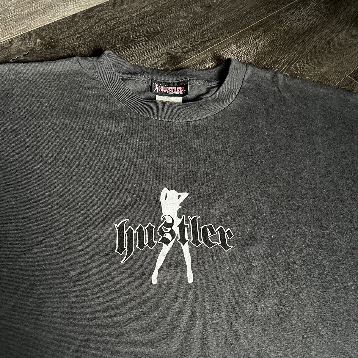 Vintage Vintage Rare 2000s Hustlers Magazine Porn Girl Logo T Shirt |  Grailed