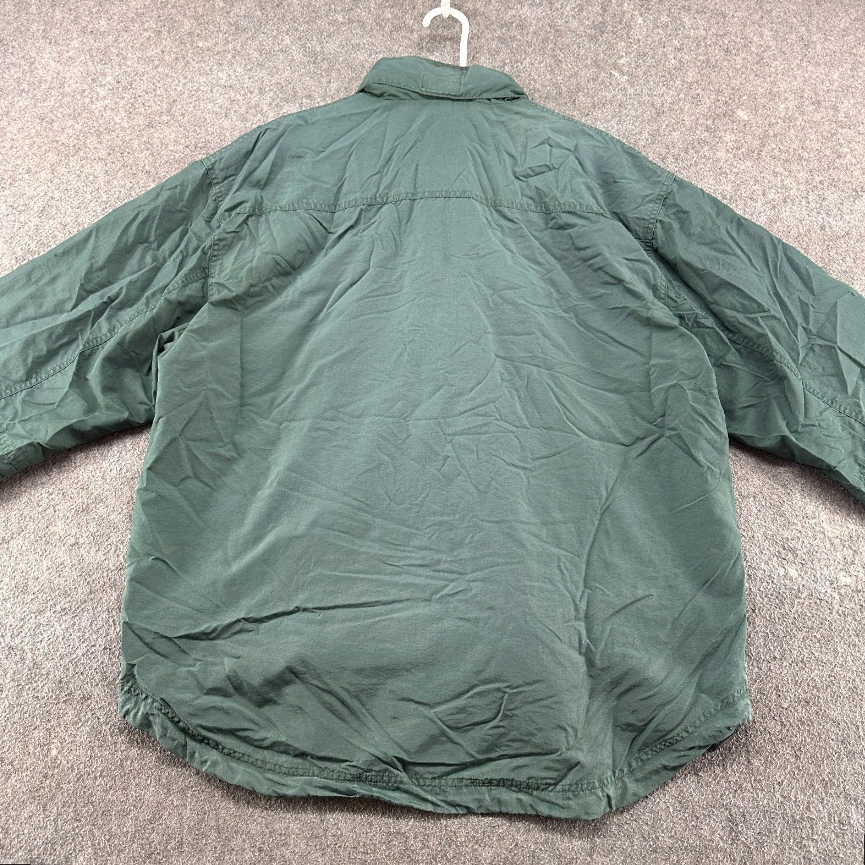 Ralph Lauren VINTAGE Ralph Lauren Chaps Jacket Mens L Green Anorak Windbreaker Pullover 90s Hooded Ski Windbreaker Mens L Green 90s Ski Jacket Size US L / EU 52-54 / 3 - 7 Thumbnail