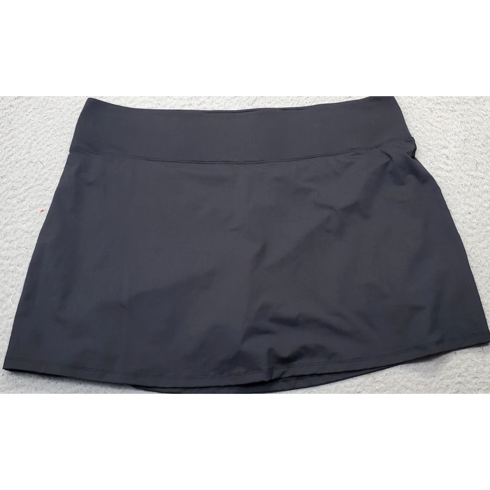 Prince Prince Tennis Skort Womens XL Black Comfort Moisture Wicking Pull On Athletic Knit Skort Size ONE SIZE - 2 Thumbnail